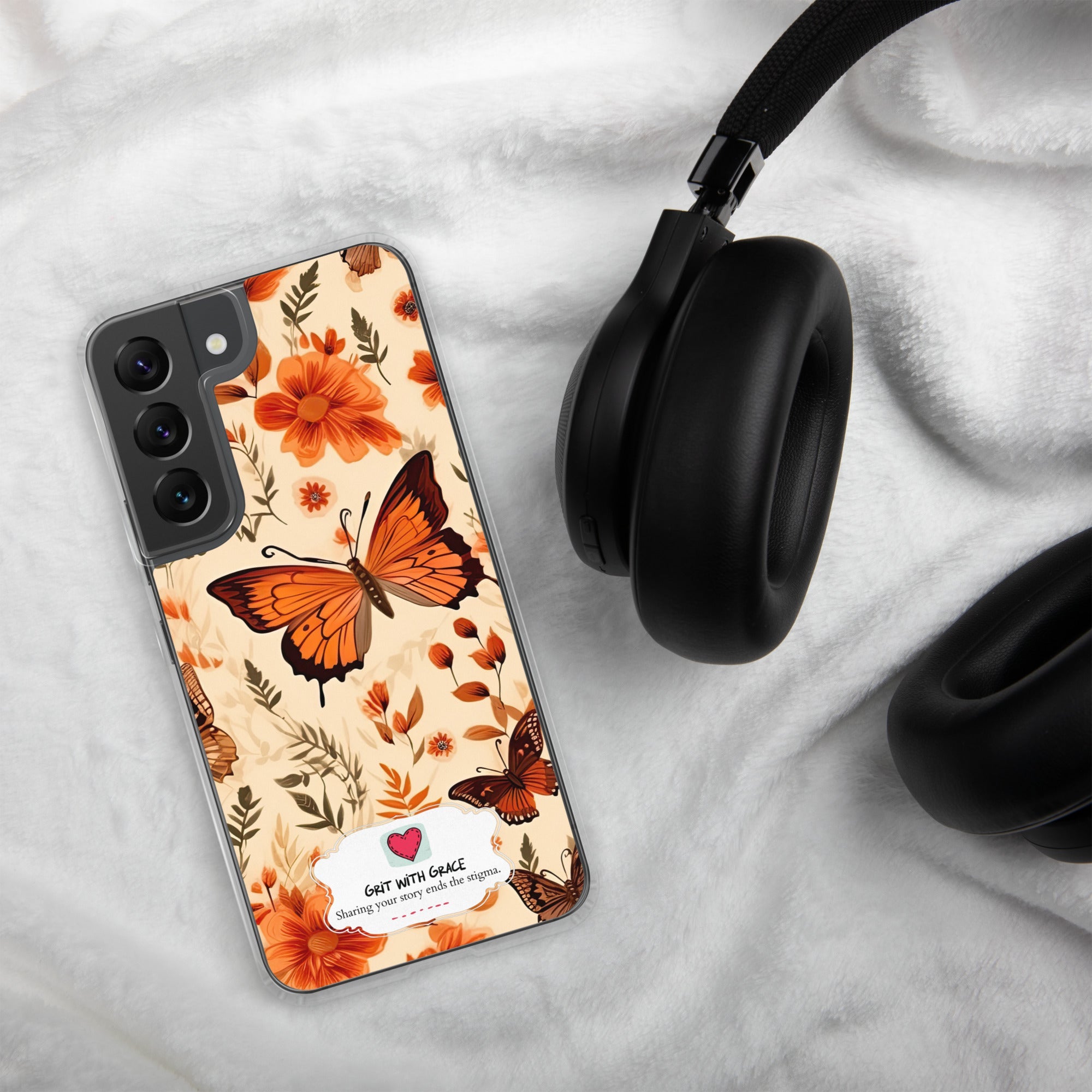 Butterfly Lover's Stylish Yet Protective Samsung Galaxy Case