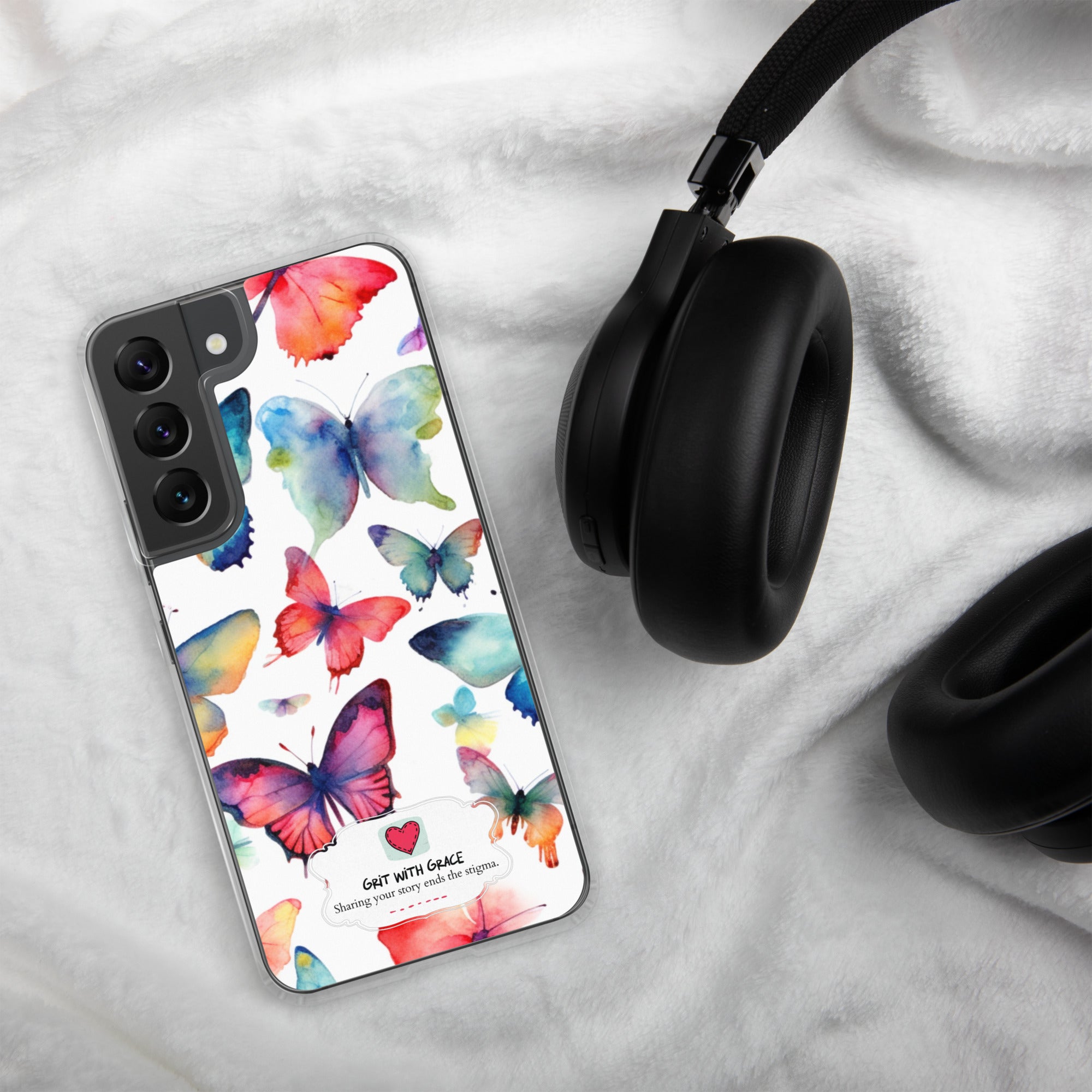 Butterfly Lover's Stylish Yet Protective Samsung Galaxy Case