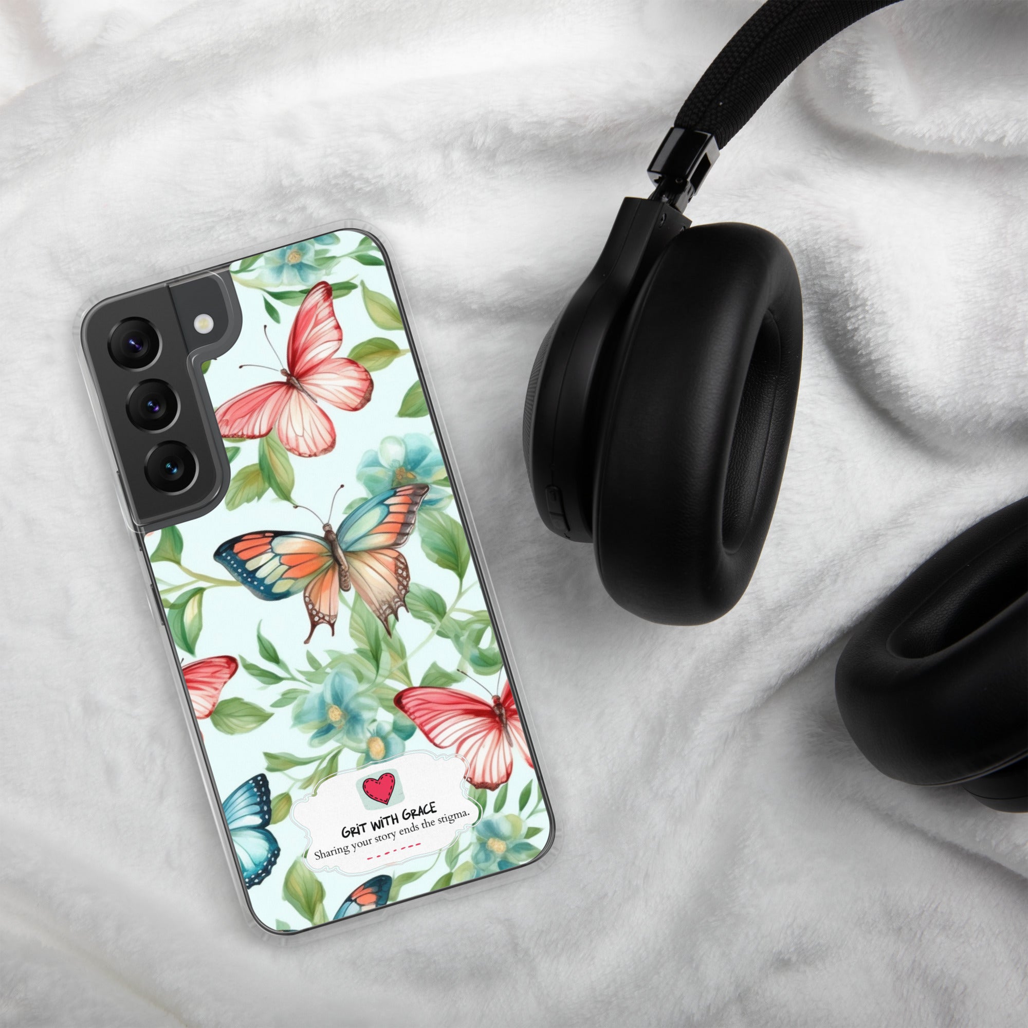 Butterfly Lover's Stylish Yet Protective Samsung Galaxy Case