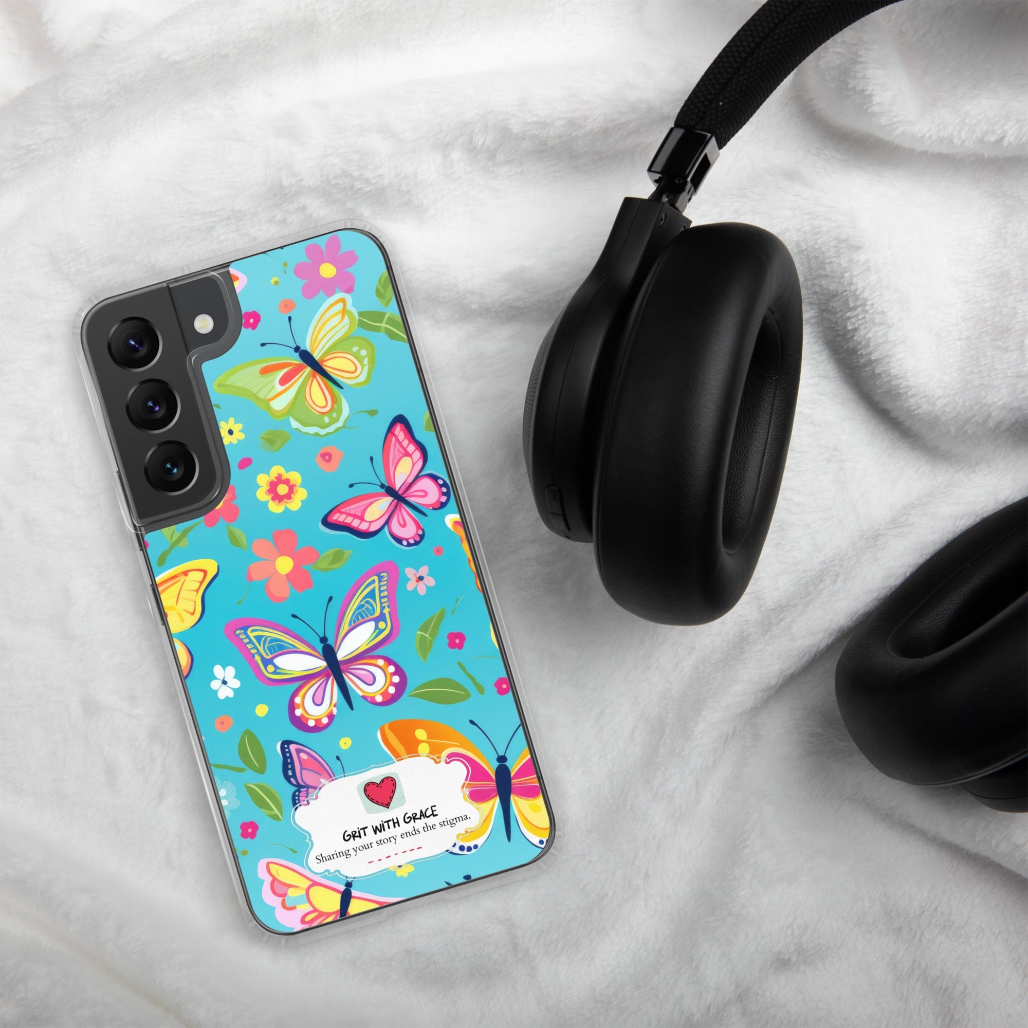Butterfly Lover's Stylish Yet Protective Samsung Galaxy Case