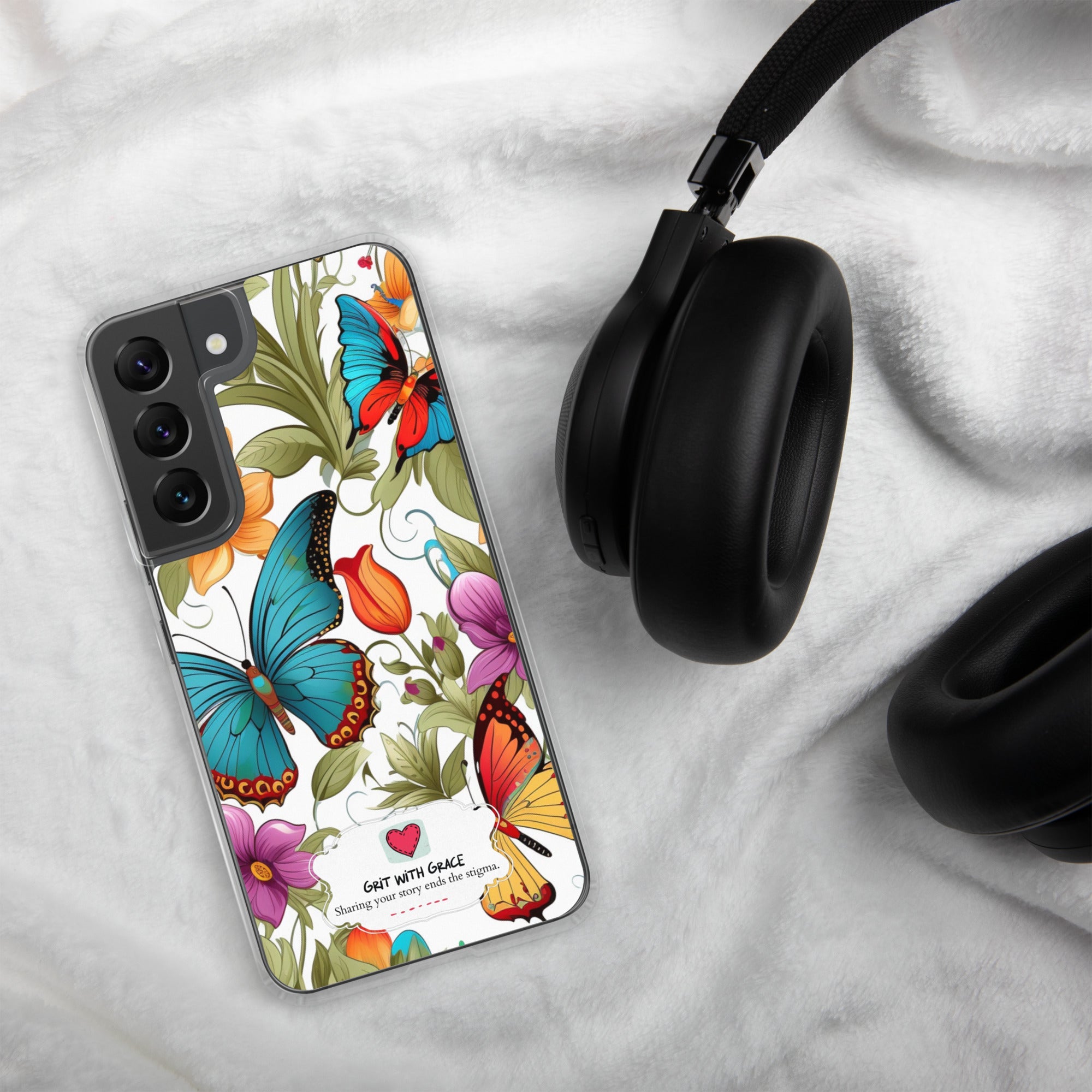 Butterfly Lover's Stylish Yet Protective Samsung Galaxy Case