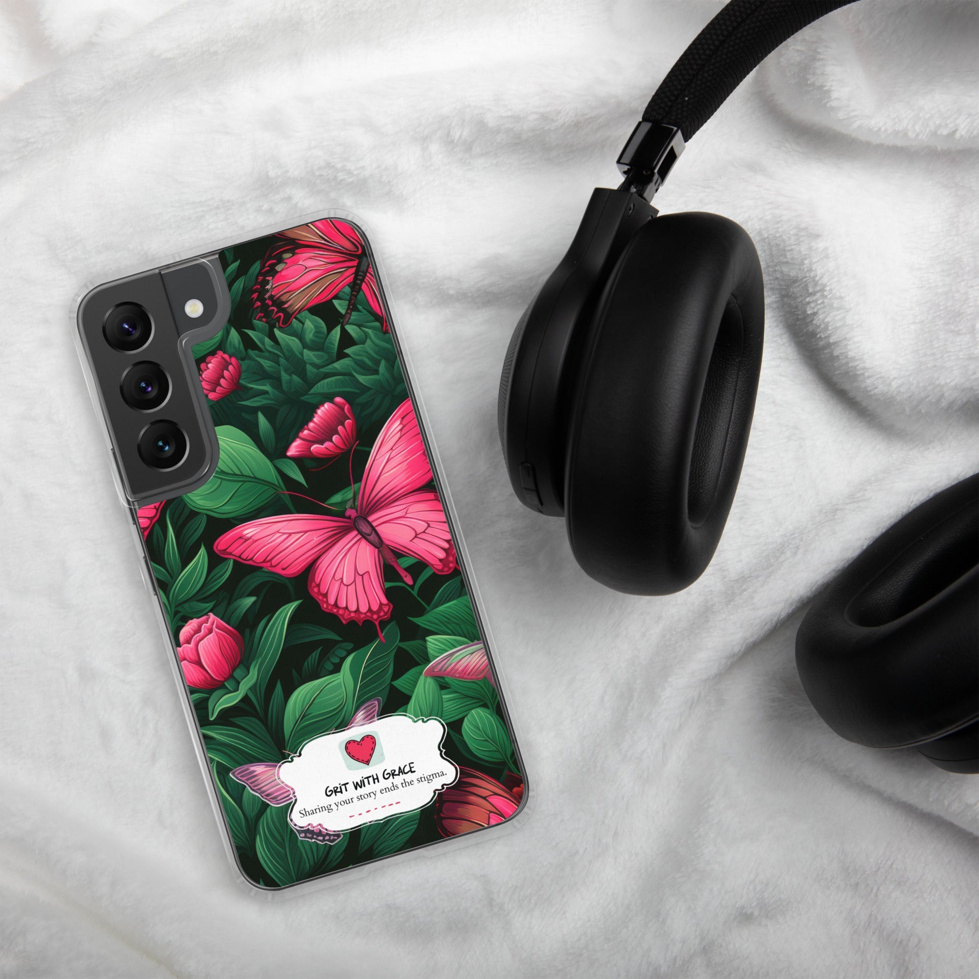 Butterfly Lover's Stylish Yet Protective Samsung Galaxy Case