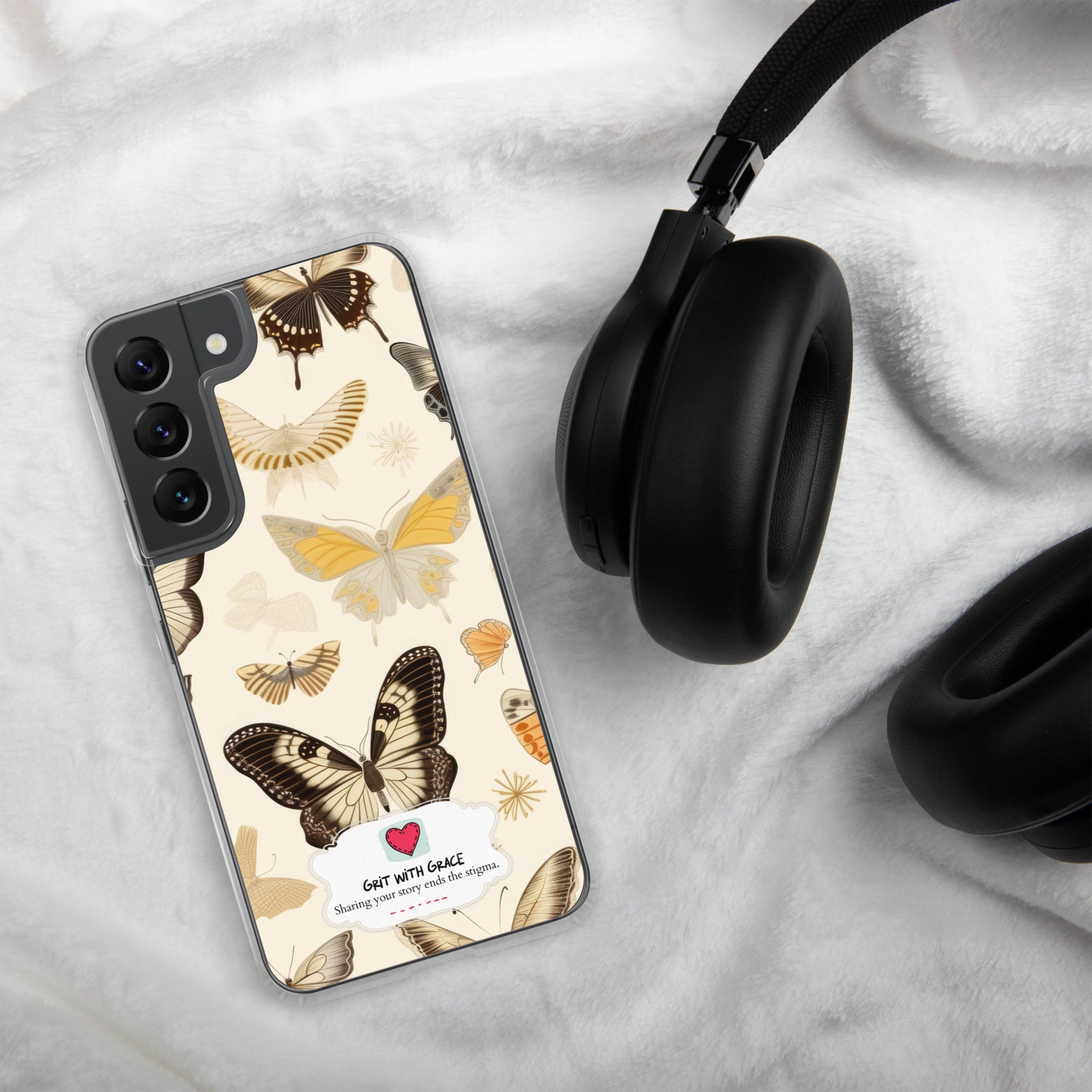 Butterfly Lover's Stylish Yet Protective Samsung Galaxy Case