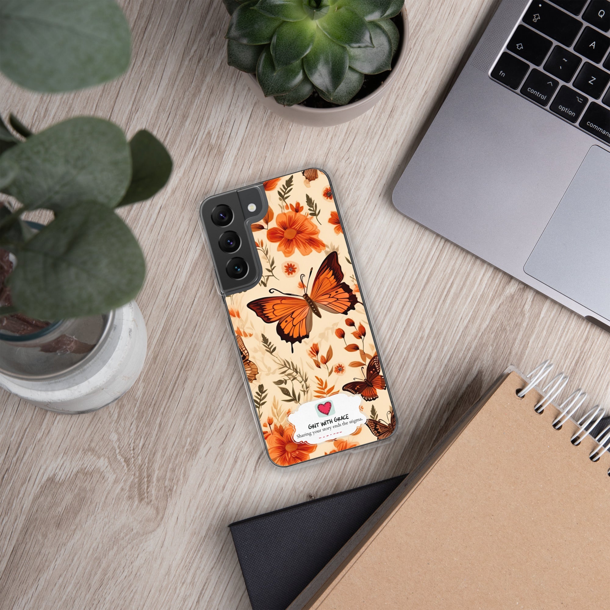 Butterfly Lover's Stylish Yet Protective Samsung Galaxy Case