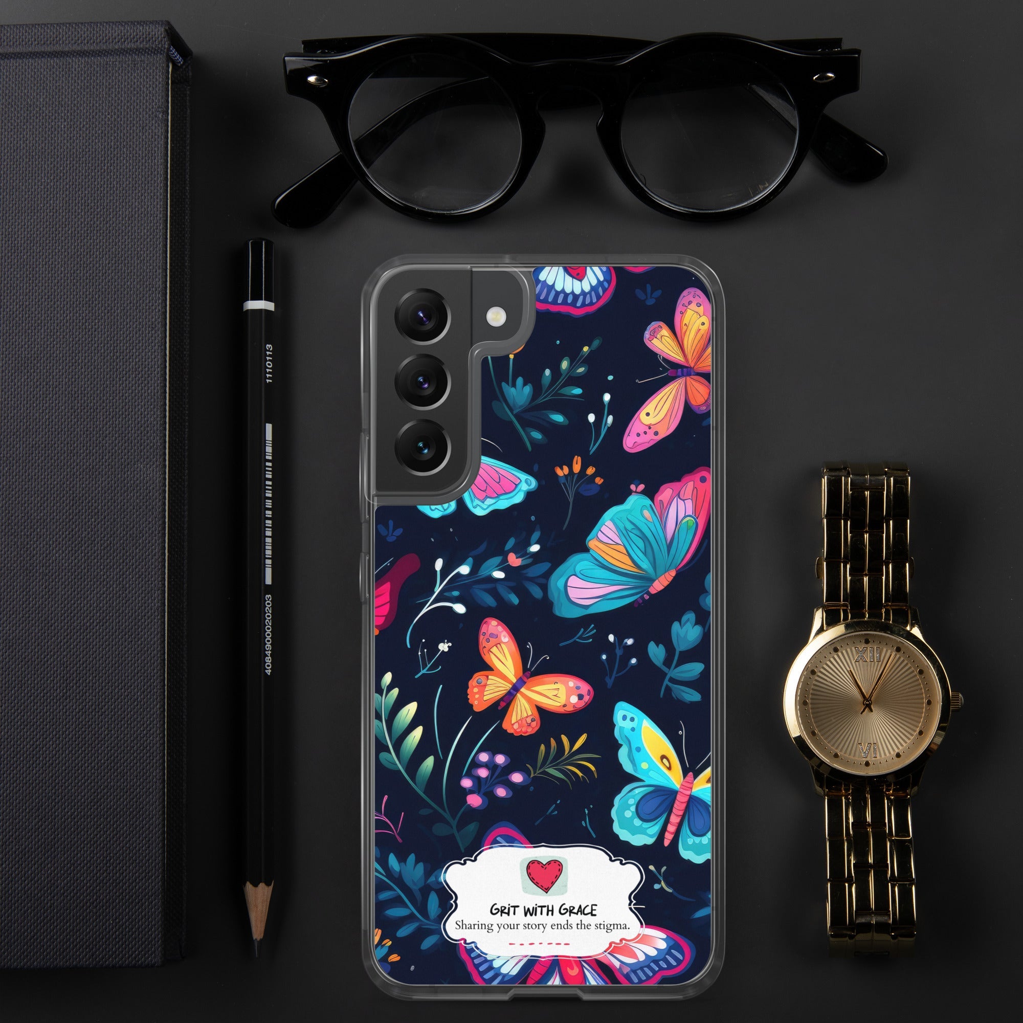 Butterfly Lover's Stylish Yet Protective Samsung Galaxy Case