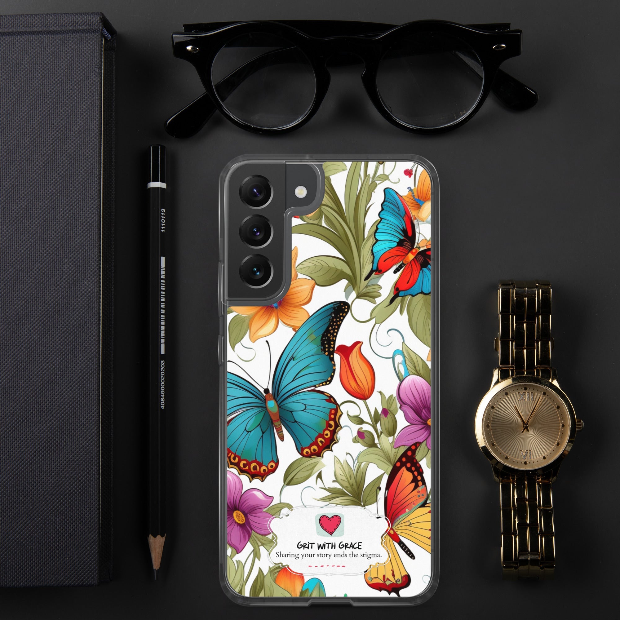 Butterfly Lover's Stylish Yet Protective Samsung Galaxy Case