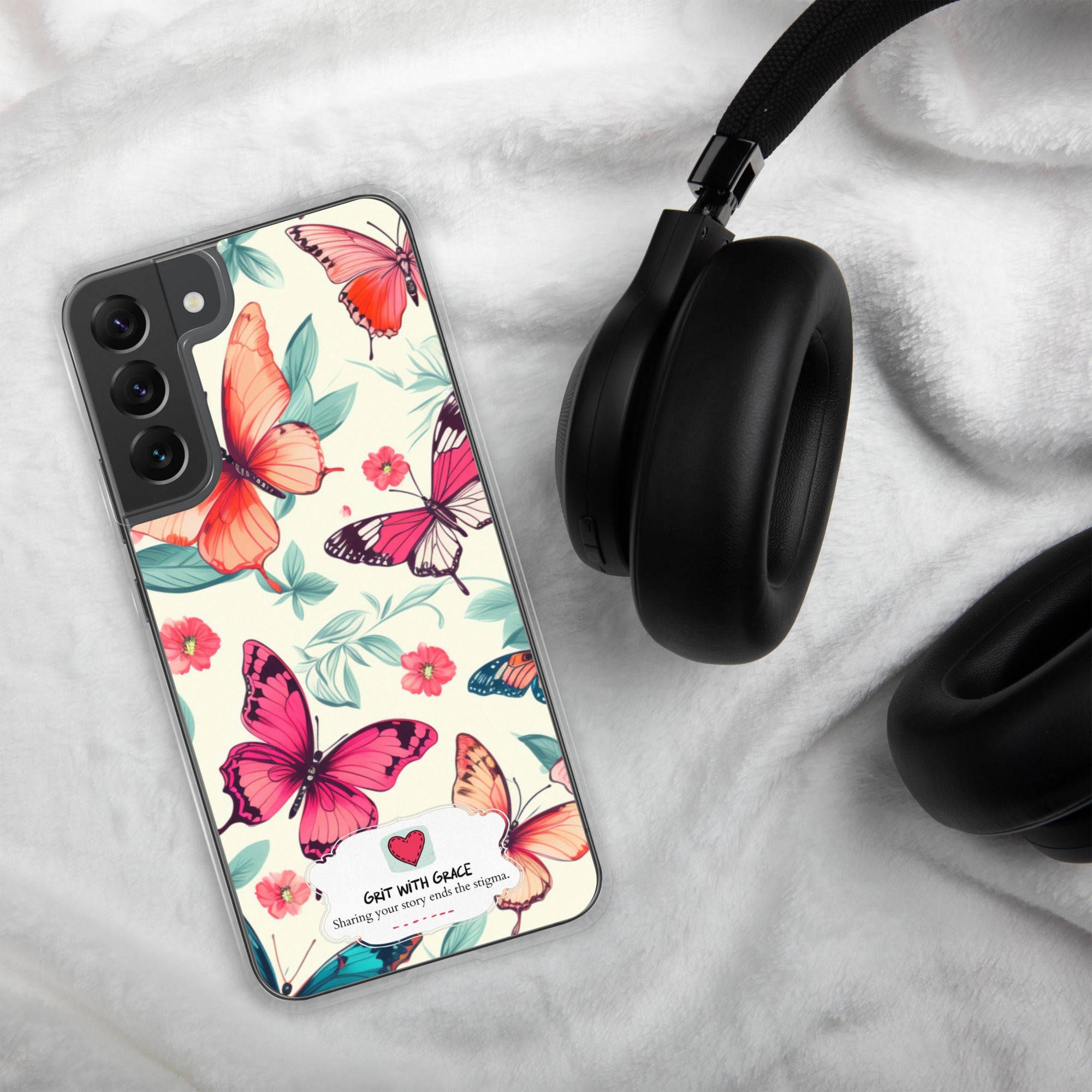 Butterfly Lover's Stylish Yet Protective Samsung Galaxy Case