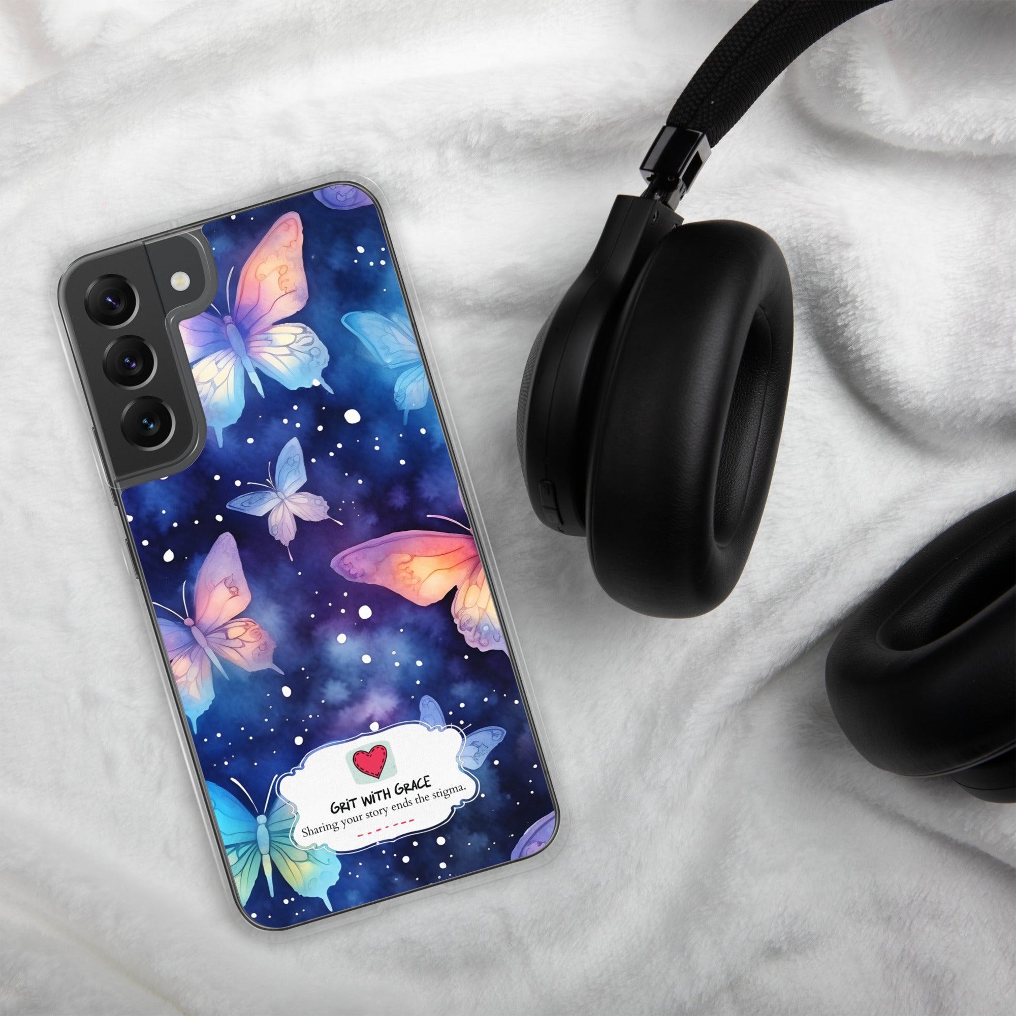 Butterfly Lover's Stylish Yet Protective Samsung Galaxy Case