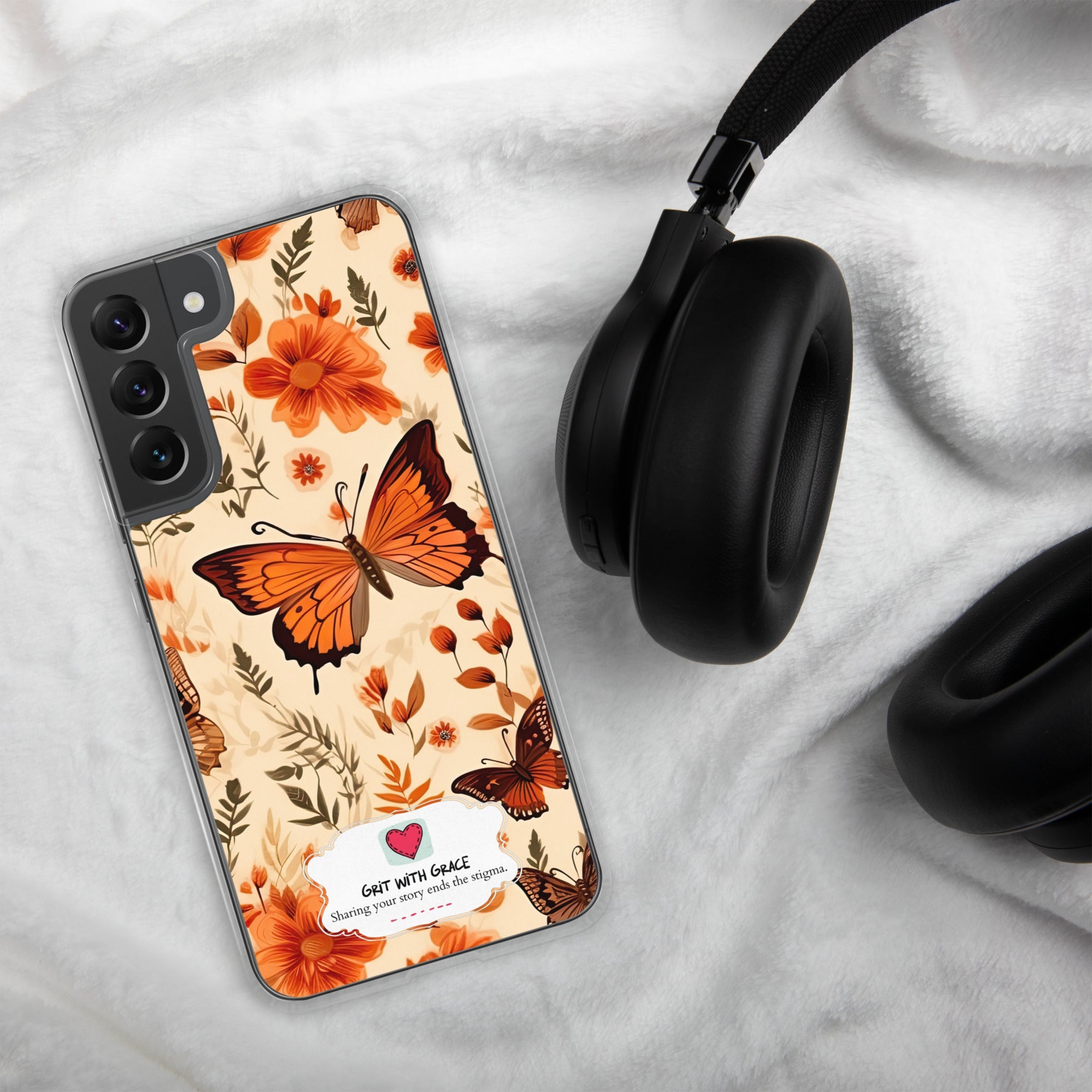Butterfly Lover's Stylish Yet Protective Samsung Galaxy Case