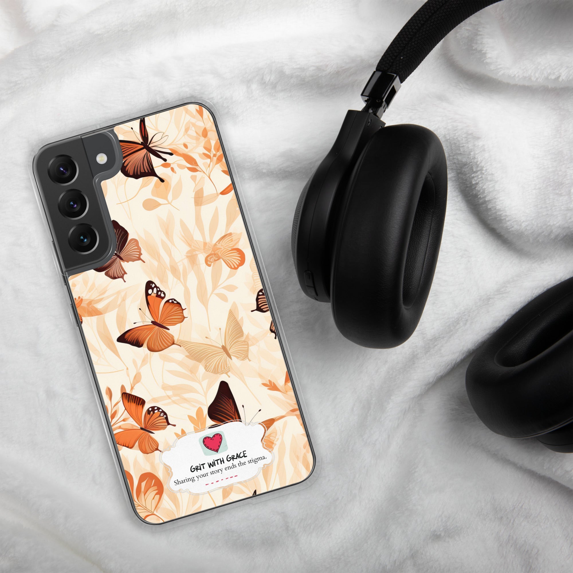 Butterfly Lover's Stylish Yet Protective Samsung Galaxy Case