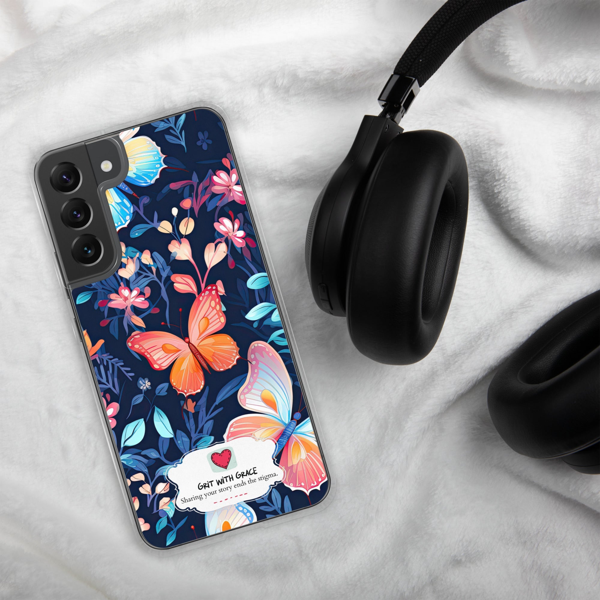 Butterfly Lover's Stylish Yet Protective Samsung Galaxy Case