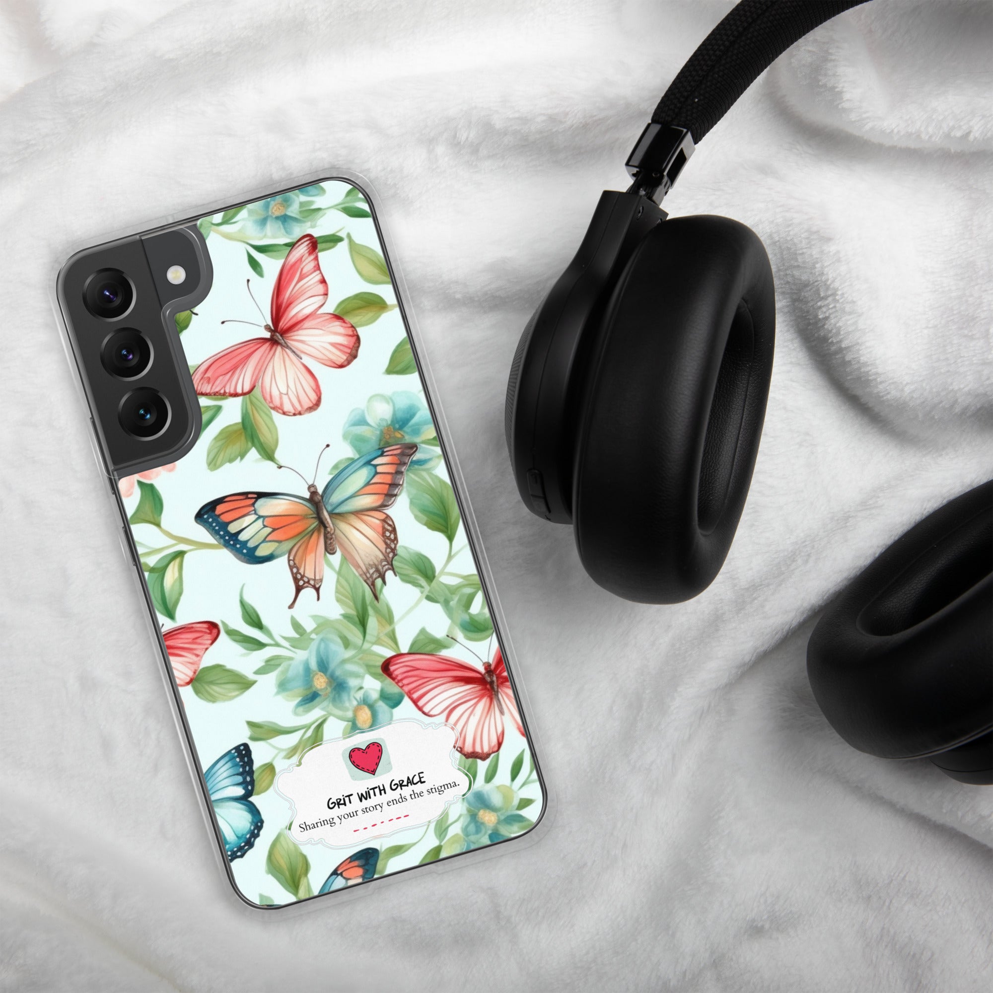 Butterfly Lover's Stylish Yet Protective Samsung Galaxy Case