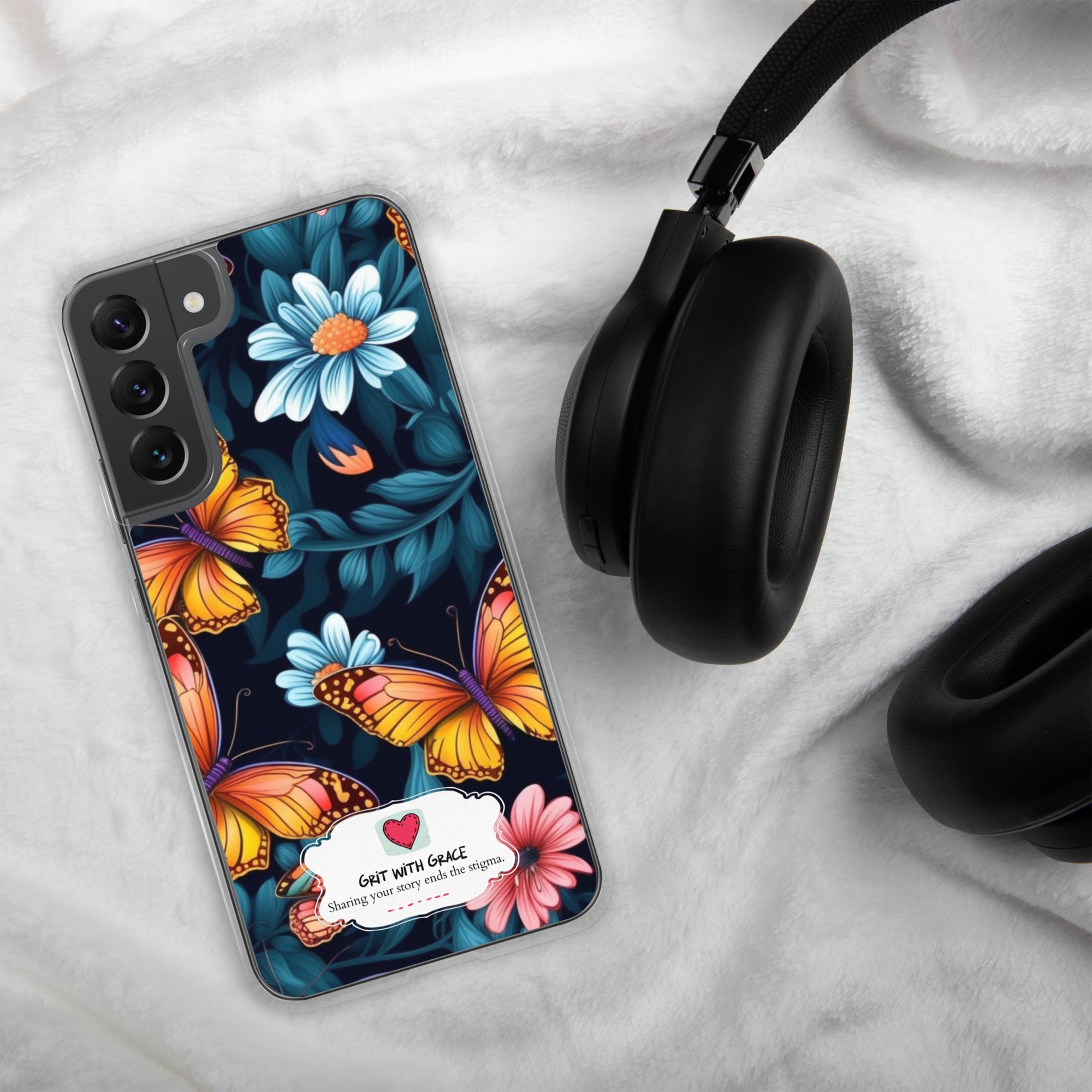 Butterfly Lover's Stylish Yet Protective Samsung Galaxy Case