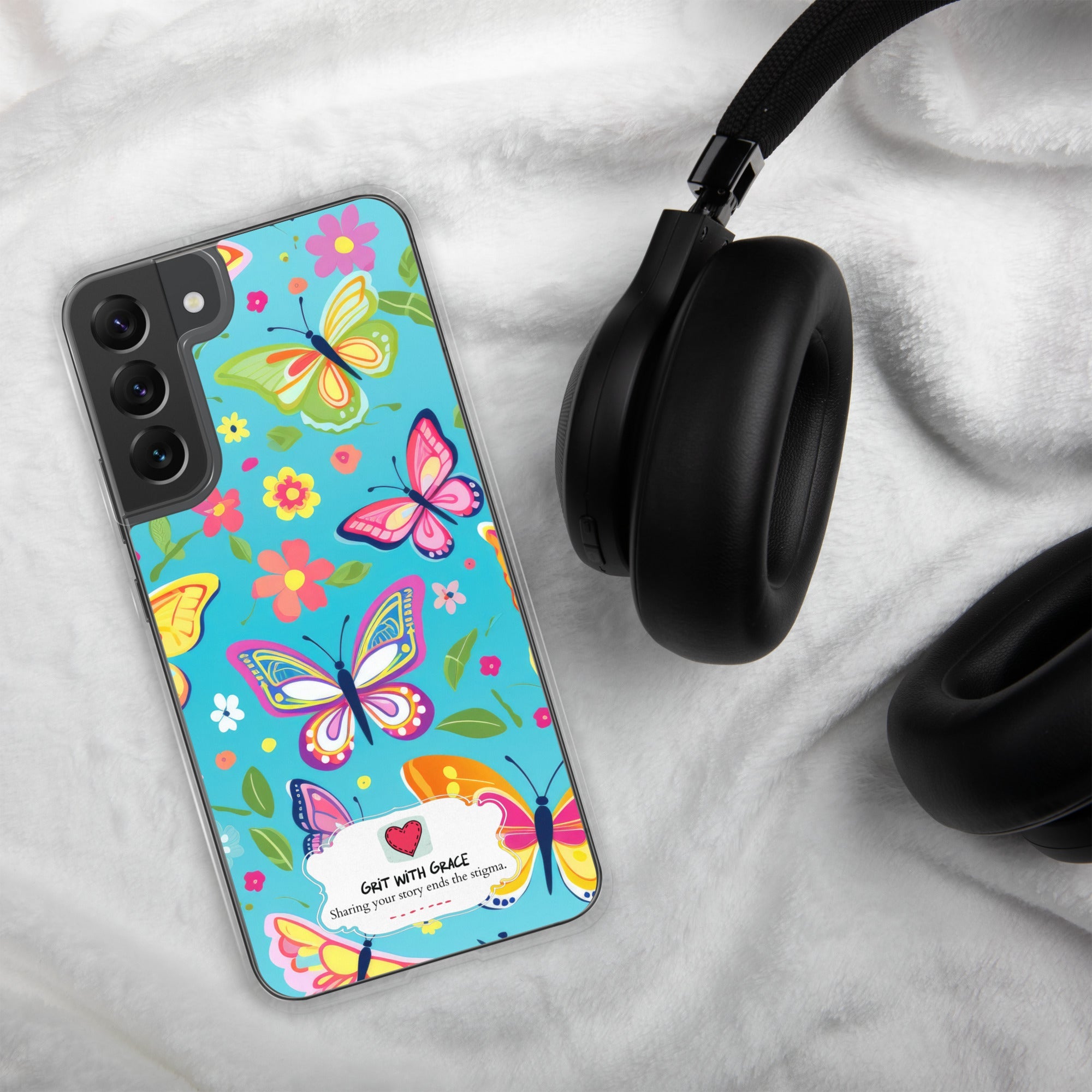 Butterfly Lover's Stylish Yet Protective Samsung Galaxy Case