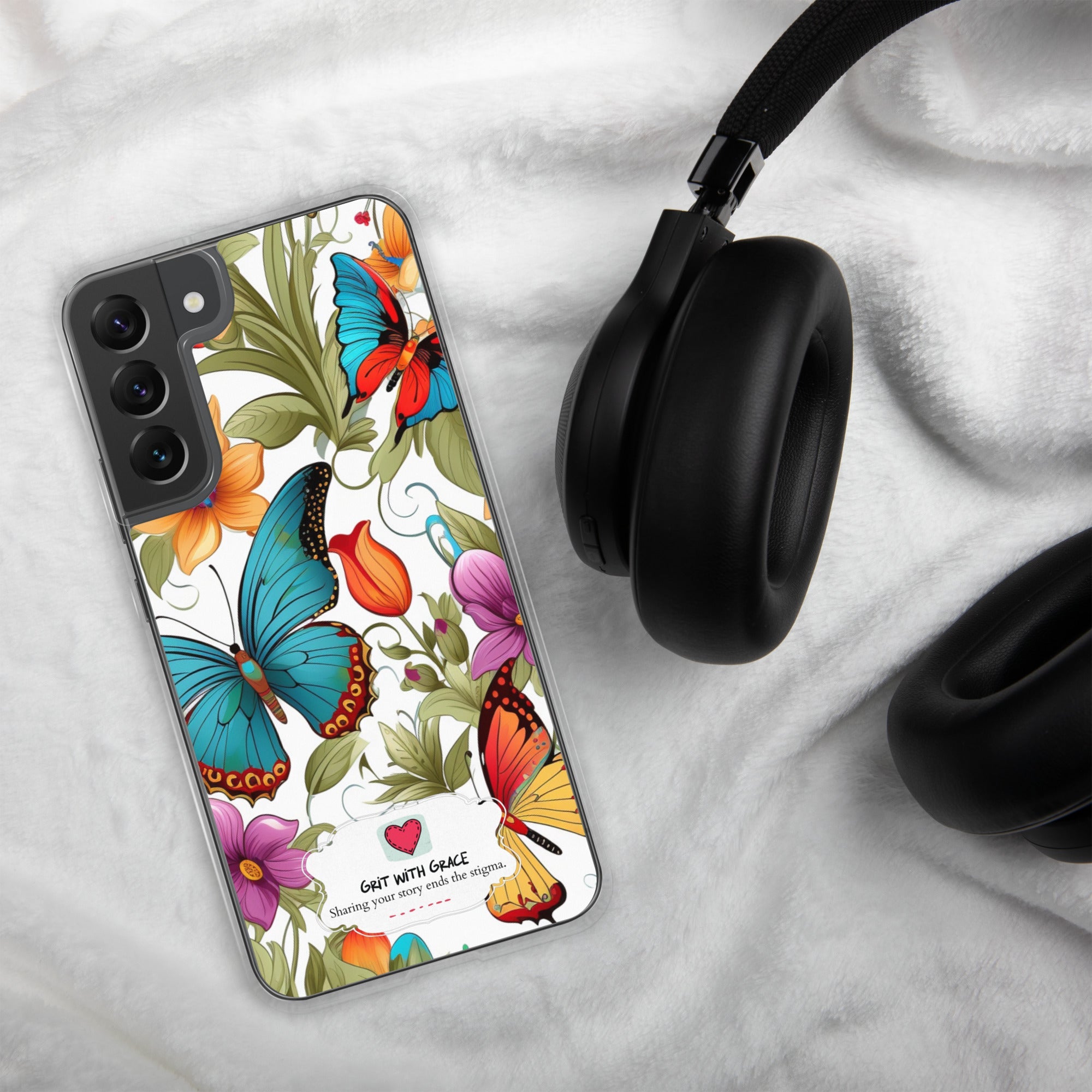 Butterfly Lover's Stylish Yet Protective Samsung Galaxy Case