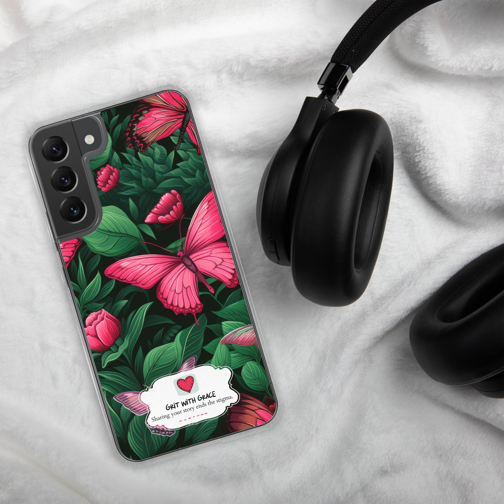 Butterfly Lover's Stylish Yet Protective Samsung Galaxy Case