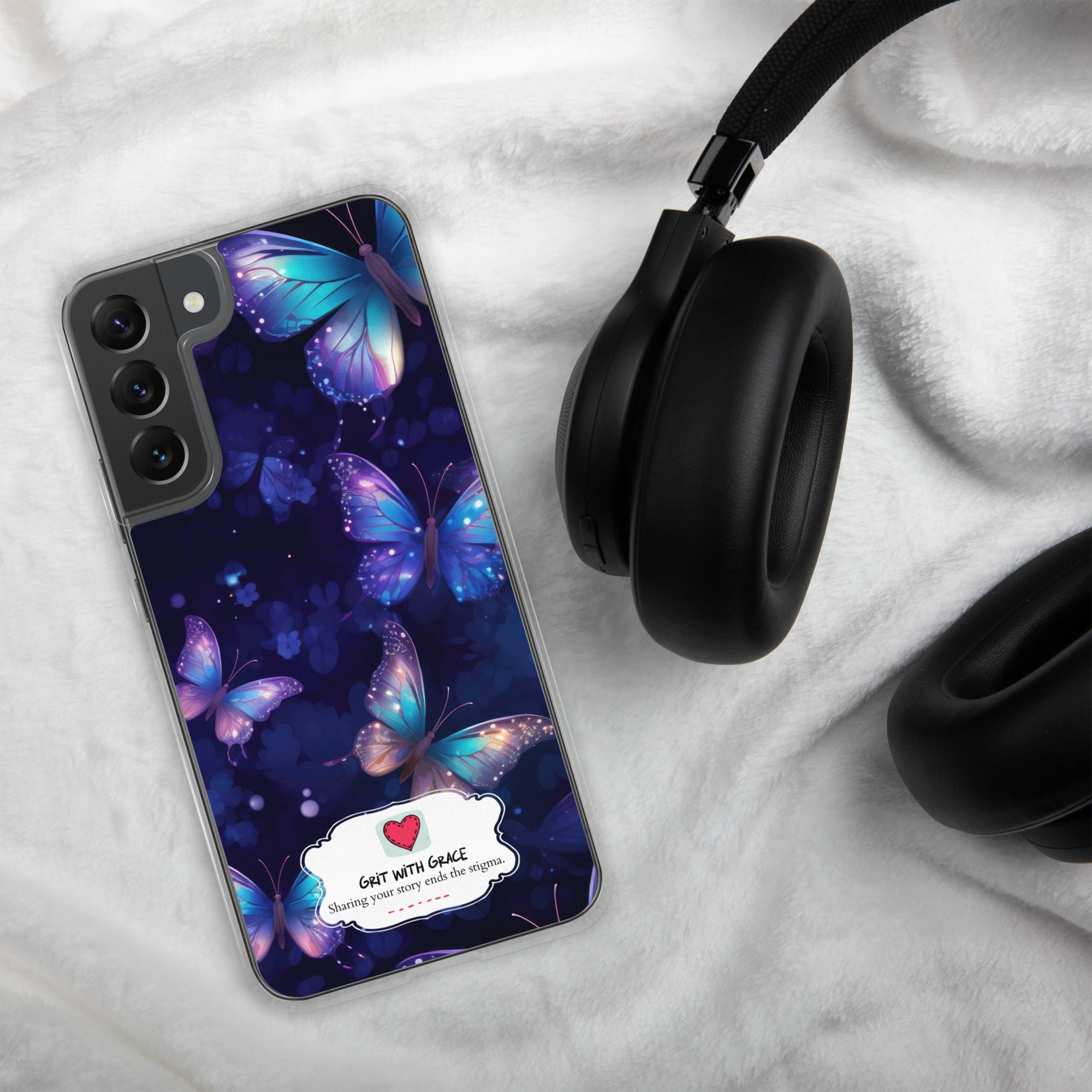 Butterfly Lover's Stylish Yet Protective Samsung Galaxy Case