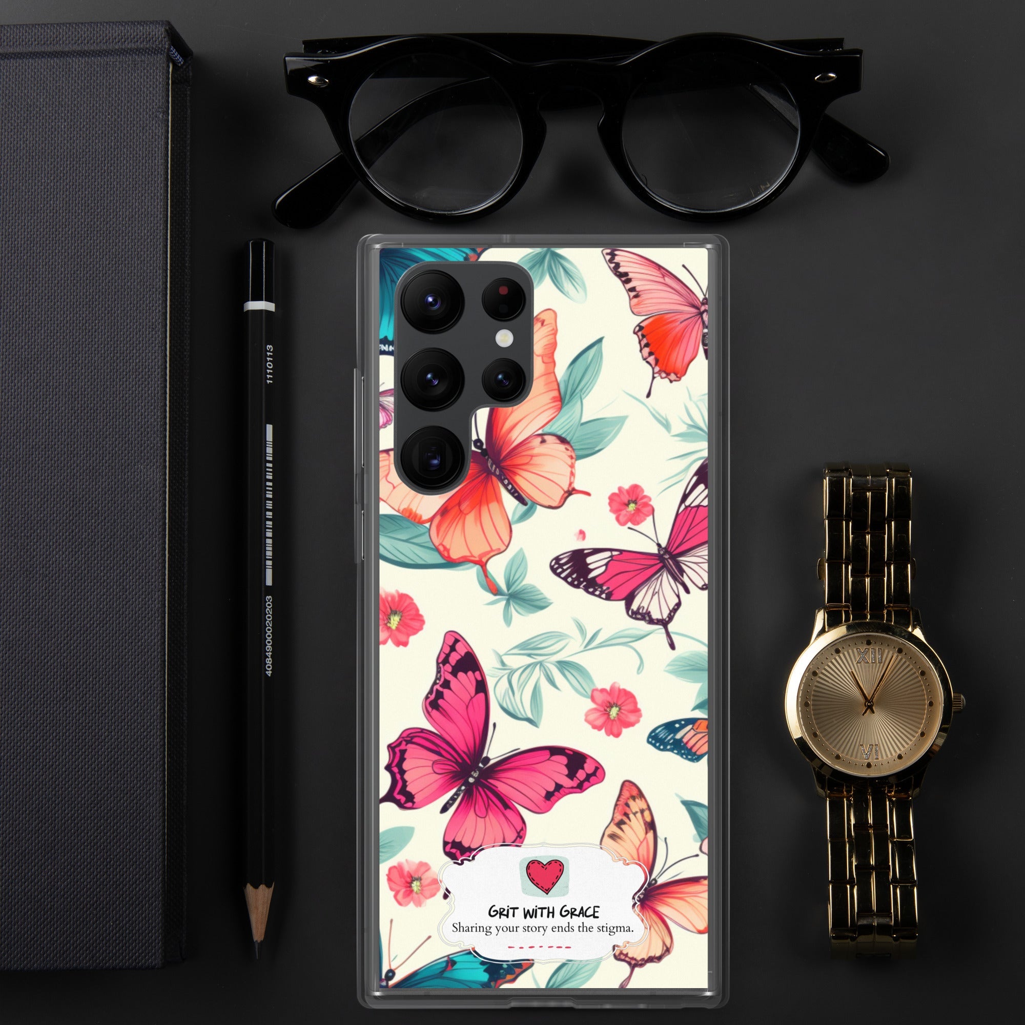 Butterfly Lover's Stylish Yet Protective Samsung Galaxy Case