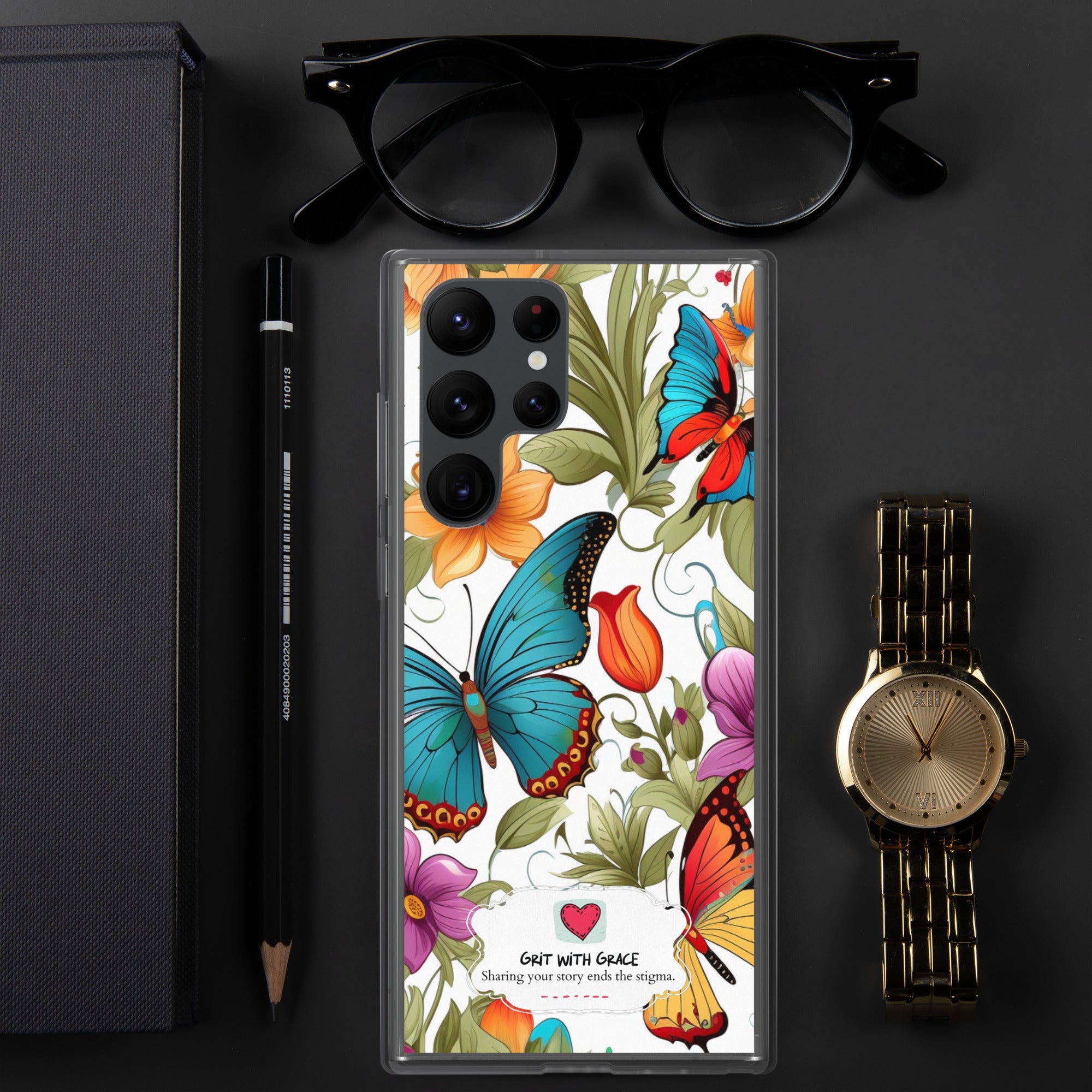 Butterfly Lover's Stylish Yet Protective Samsung Galaxy Case