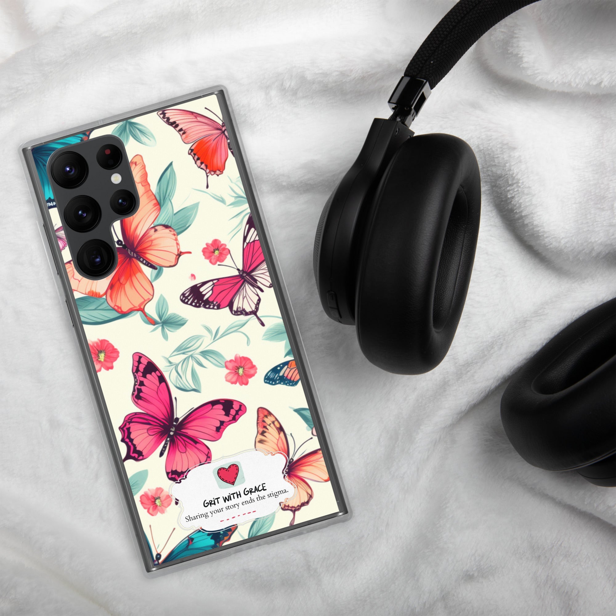 Butterfly Lover's Stylish Yet Protective Samsung Galaxy Case