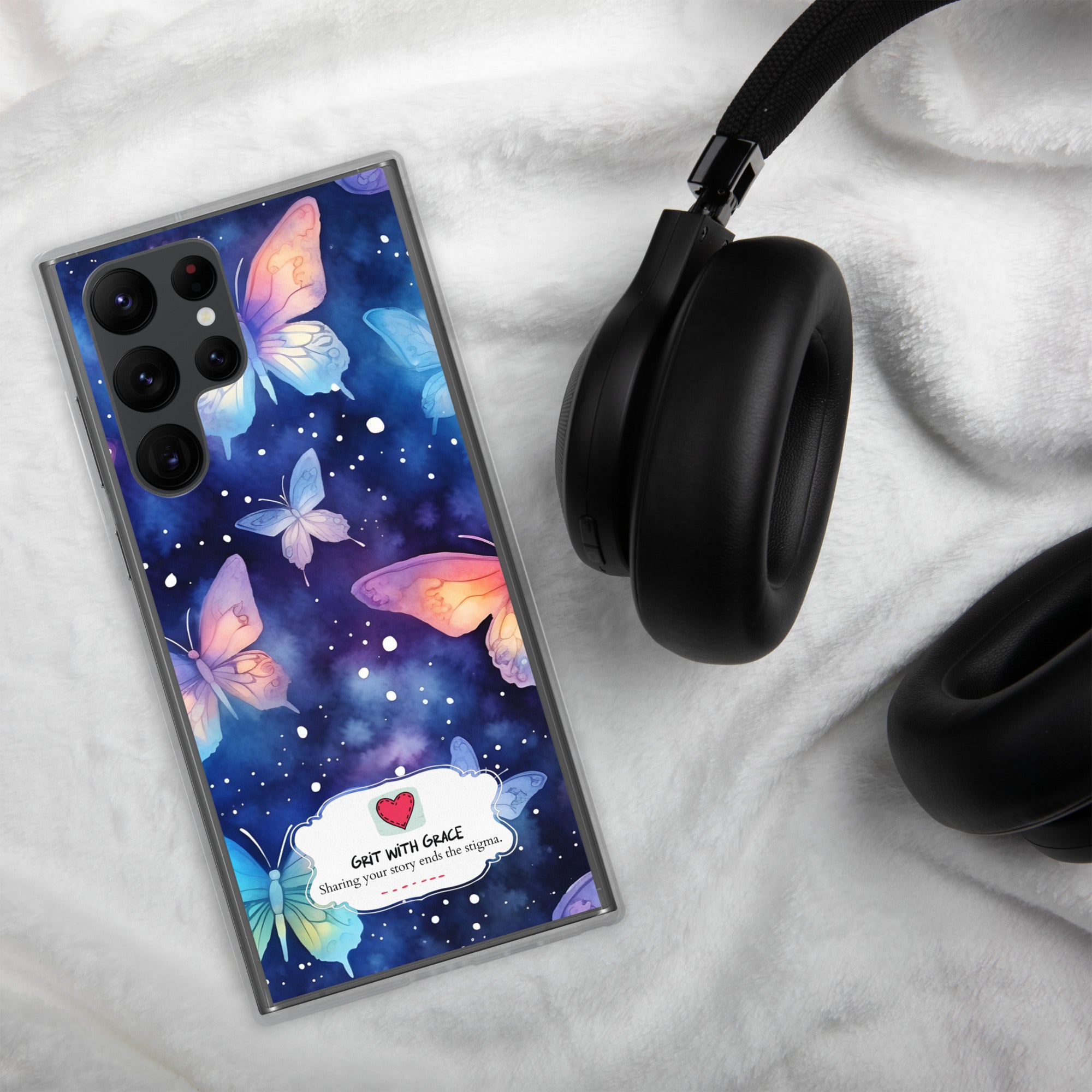 Butterfly Lover's Stylish Yet Protective Samsung Galaxy Case