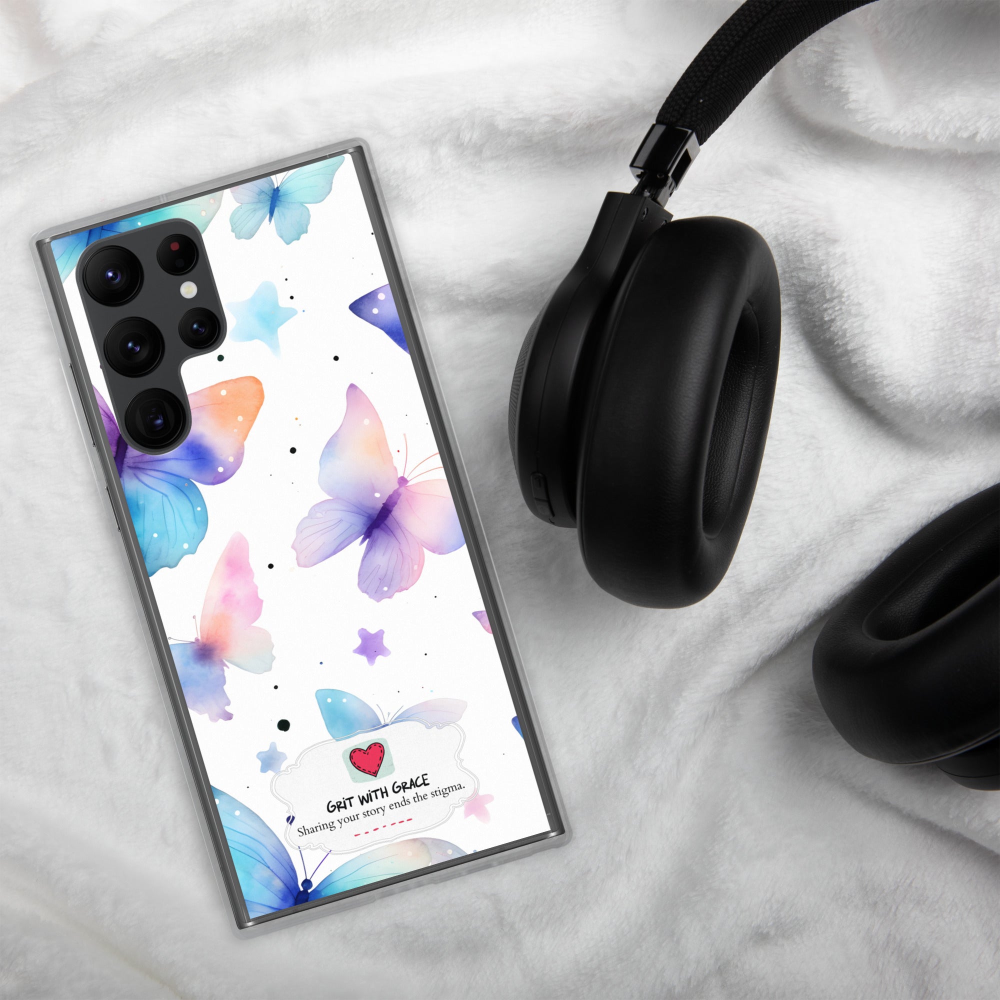 Butterfly Lover's Stylish Yet Protective Samsung Galaxy Case