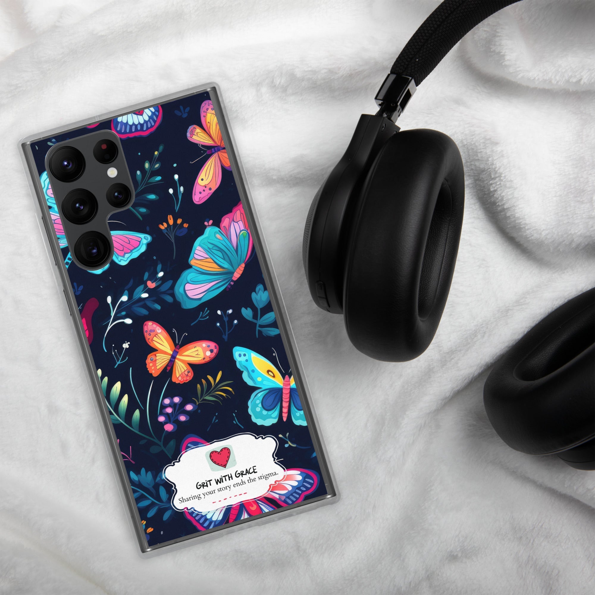 Butterfly Lover's Stylish Yet Protective Samsung Galaxy Case