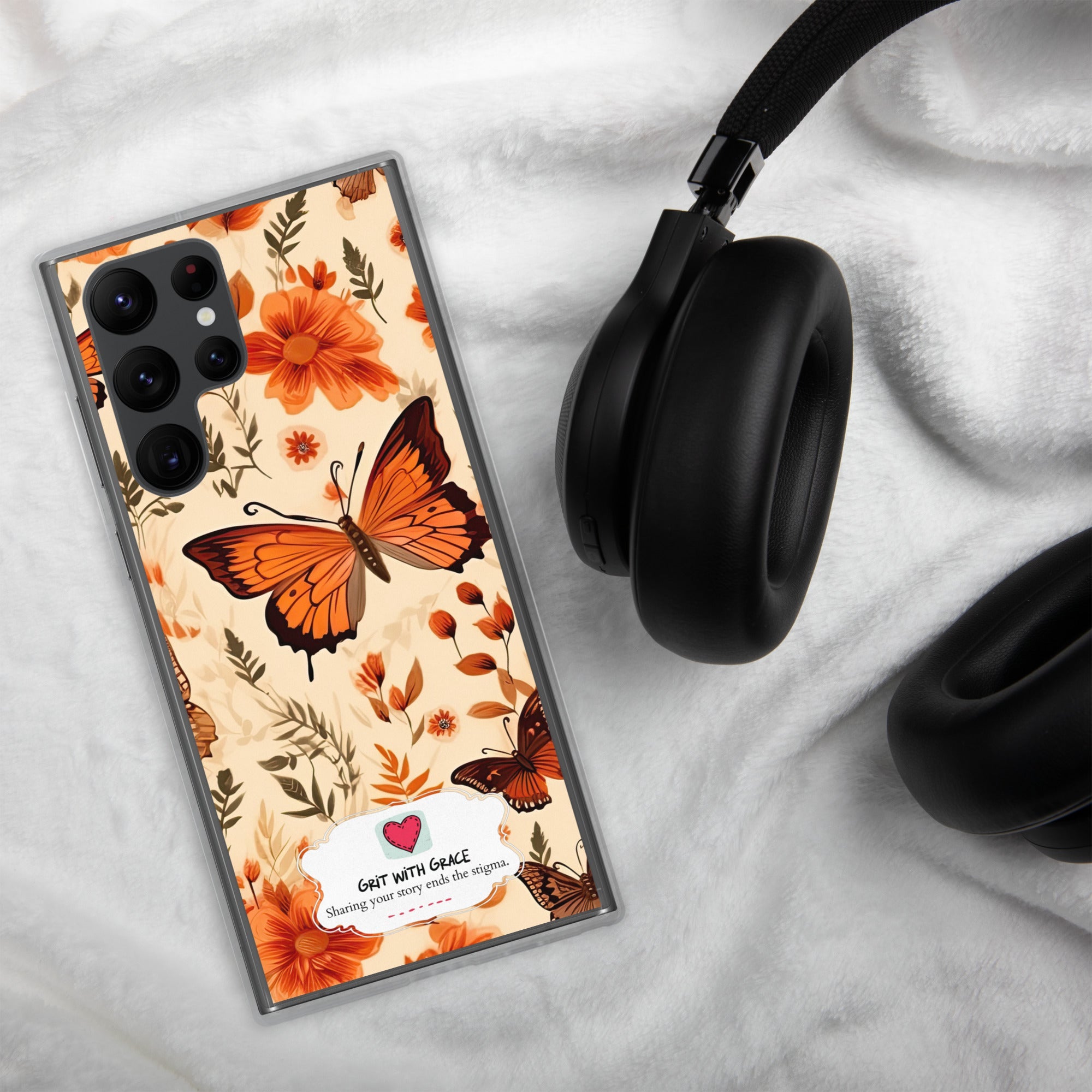 Butterfly Lover's Stylish Yet Protective Samsung Galaxy Case