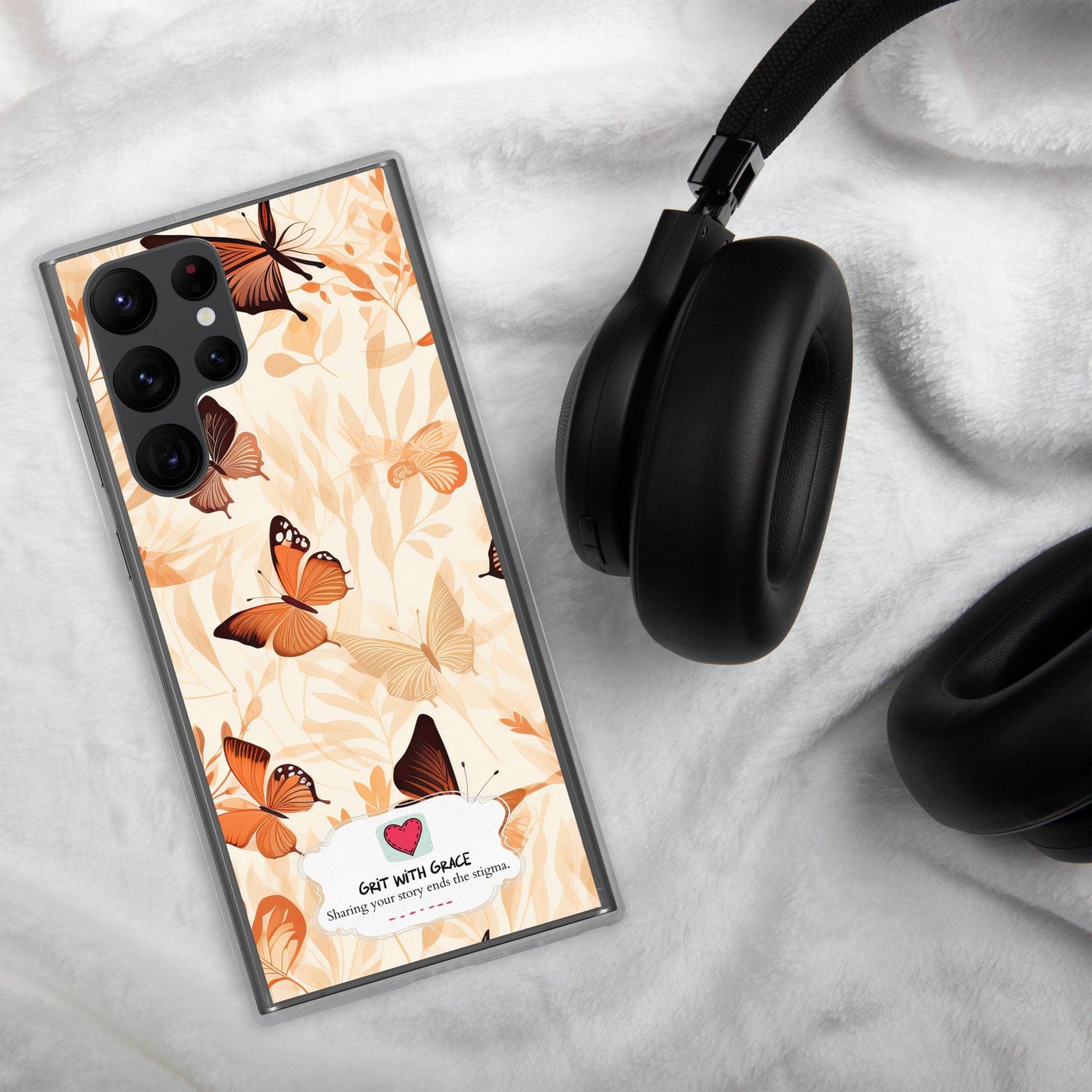 Butterfly Lover's Stylish Yet Protective Samsung Galaxy Case