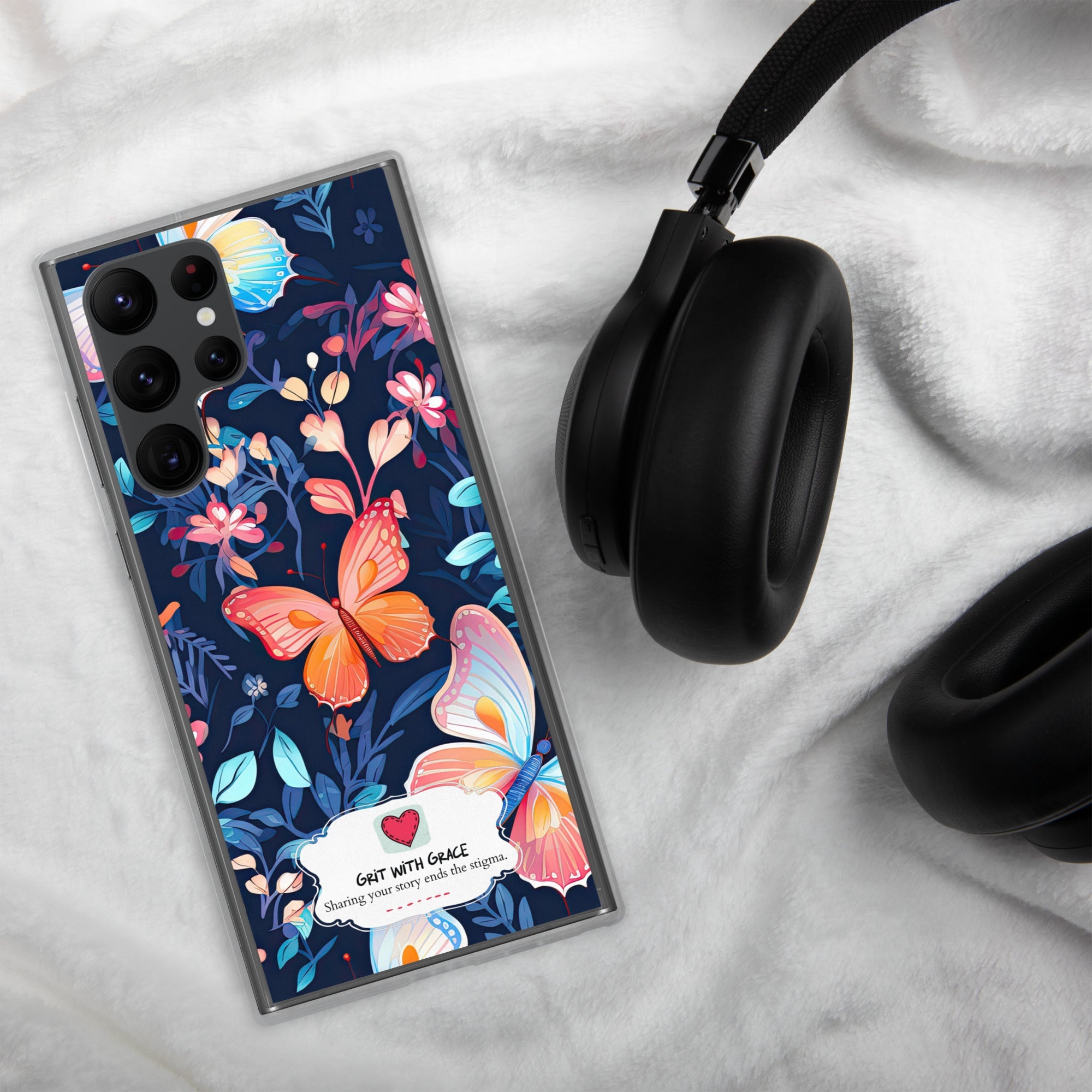 Butterfly Lover's Stylish Yet Protective Samsung Galaxy Case