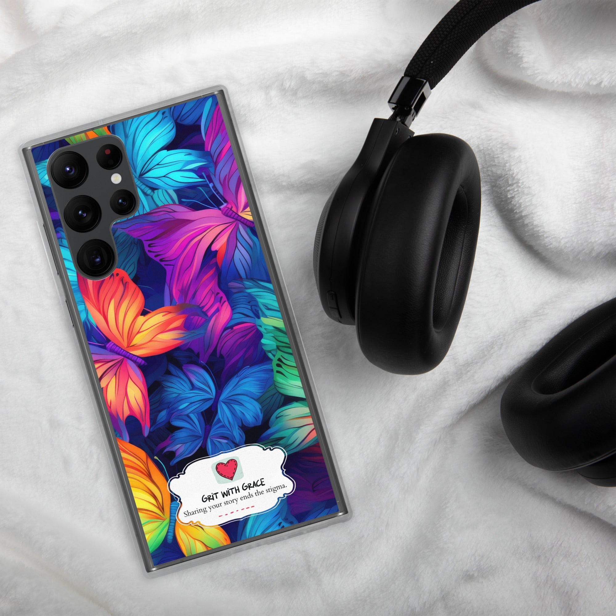Butterfly Lover's Stylish Yet Protective Samsung Galaxy Case