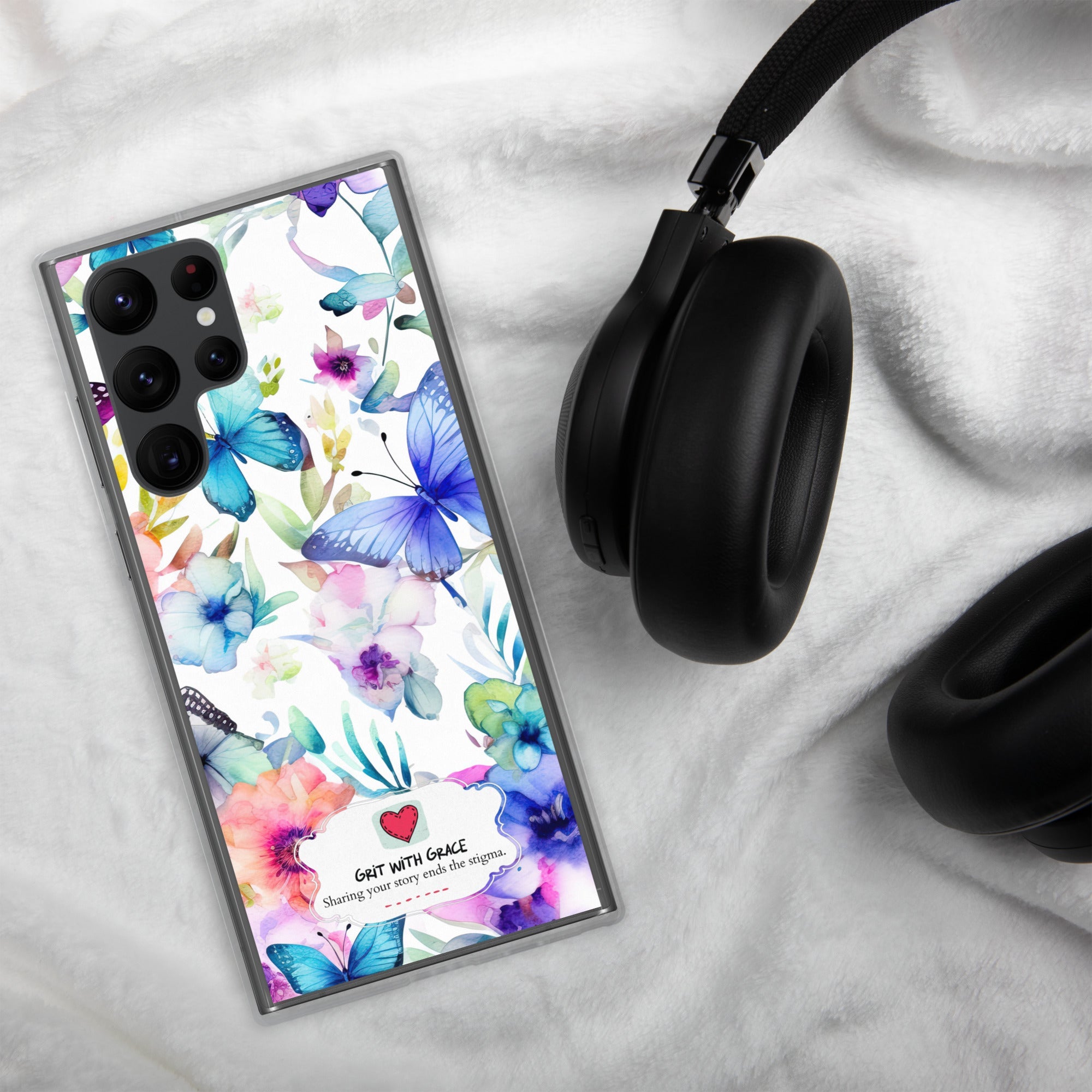 Butterfly Lover's Stylish Yet Protective Samsung Galaxy Case