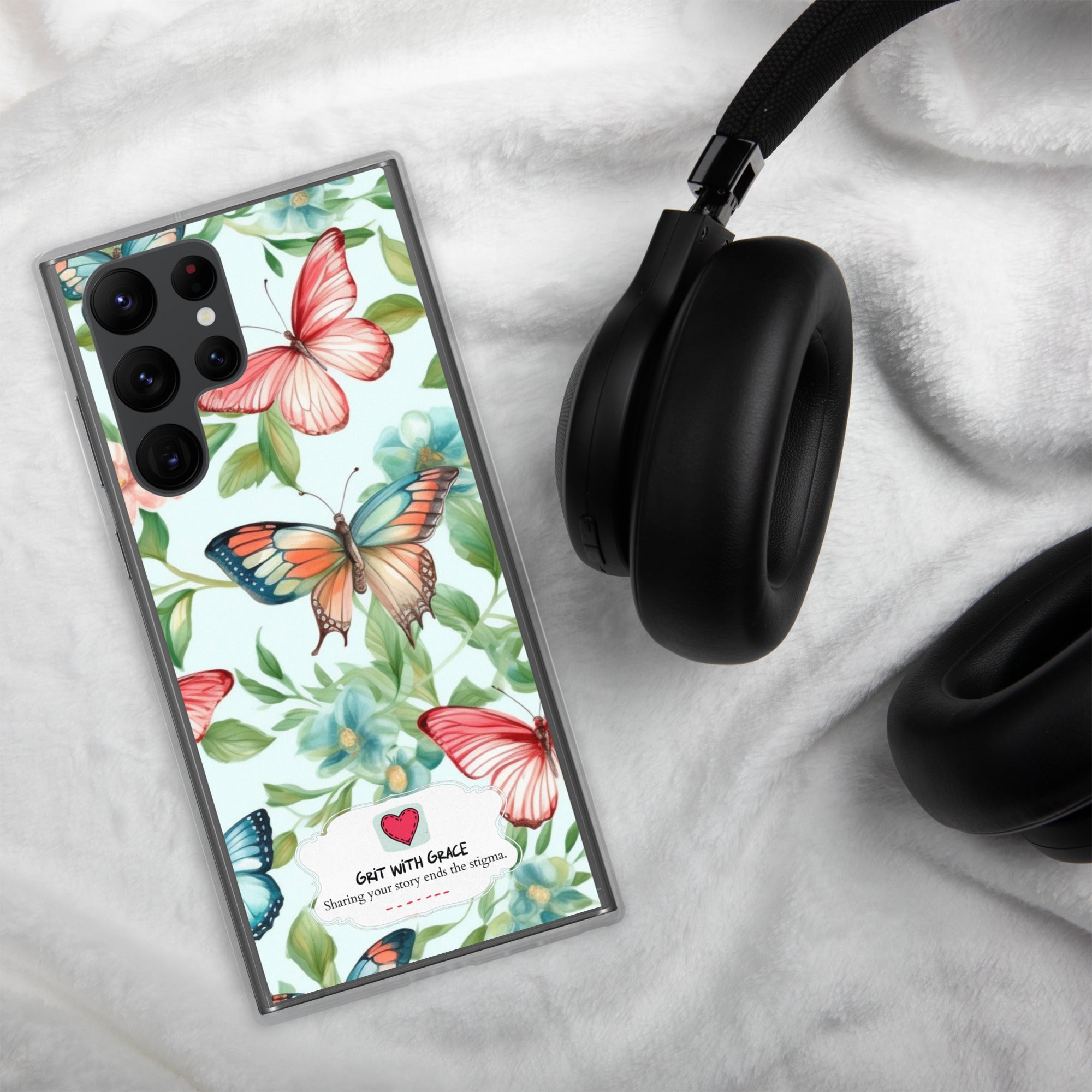 Butterfly Lover's Stylish Yet Protective Samsung Galaxy Case