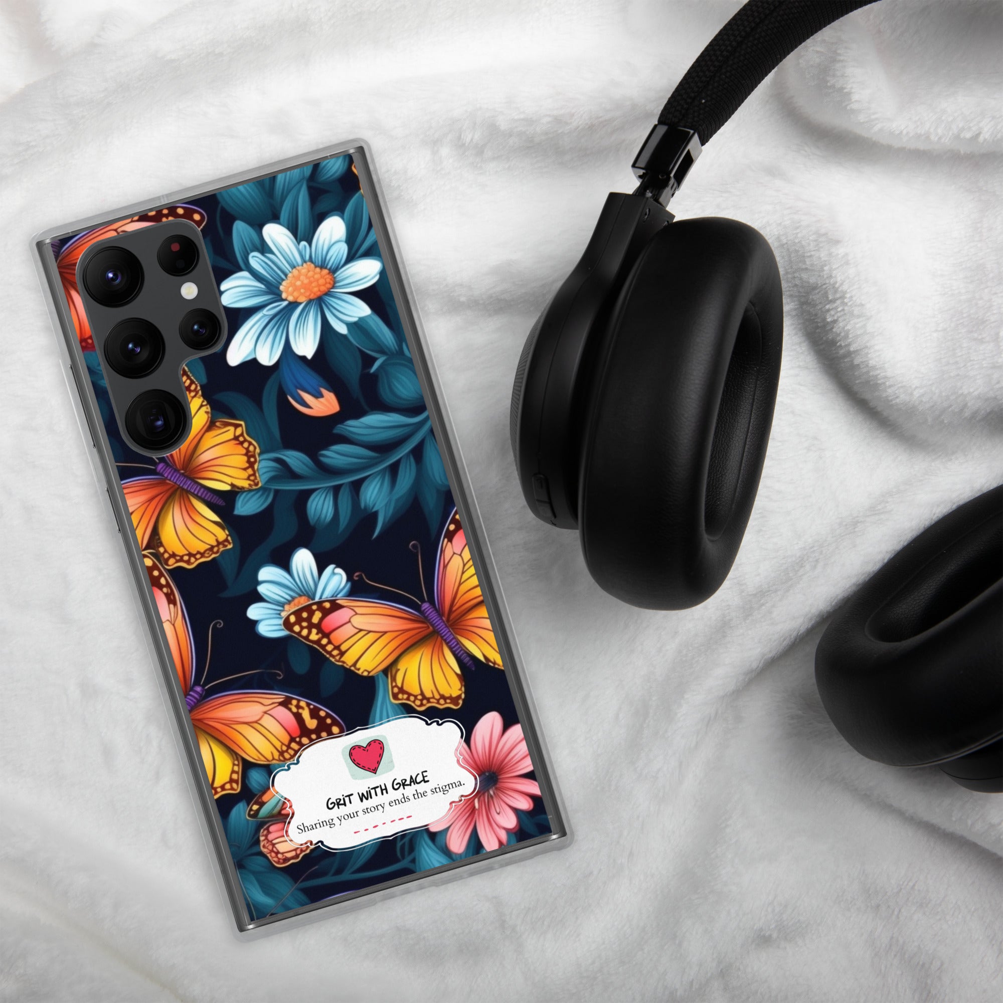 Butterfly Lover's Stylish Yet Protective Samsung Galaxy Case