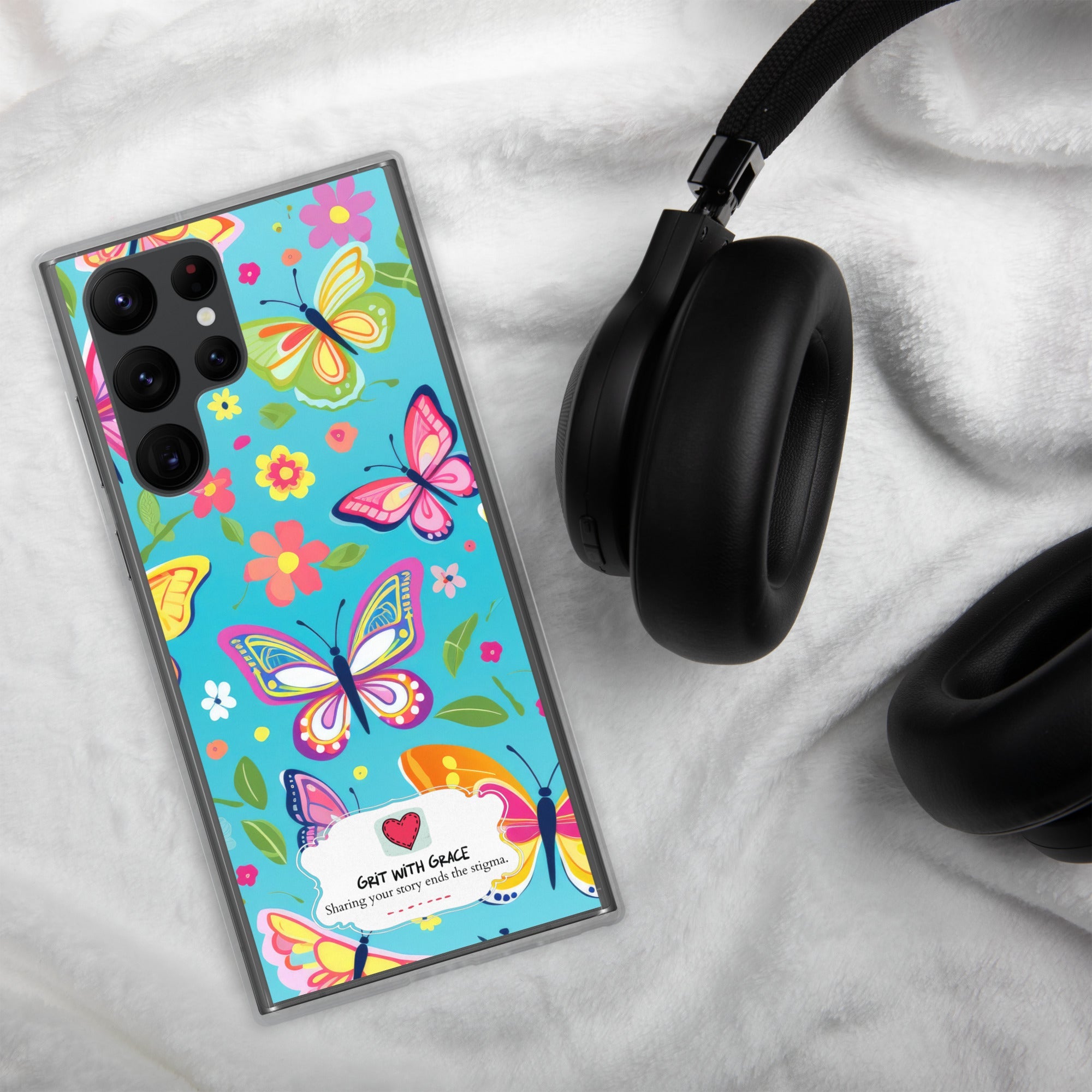 Butterfly Lover's Stylish Yet Protective Samsung Galaxy Case