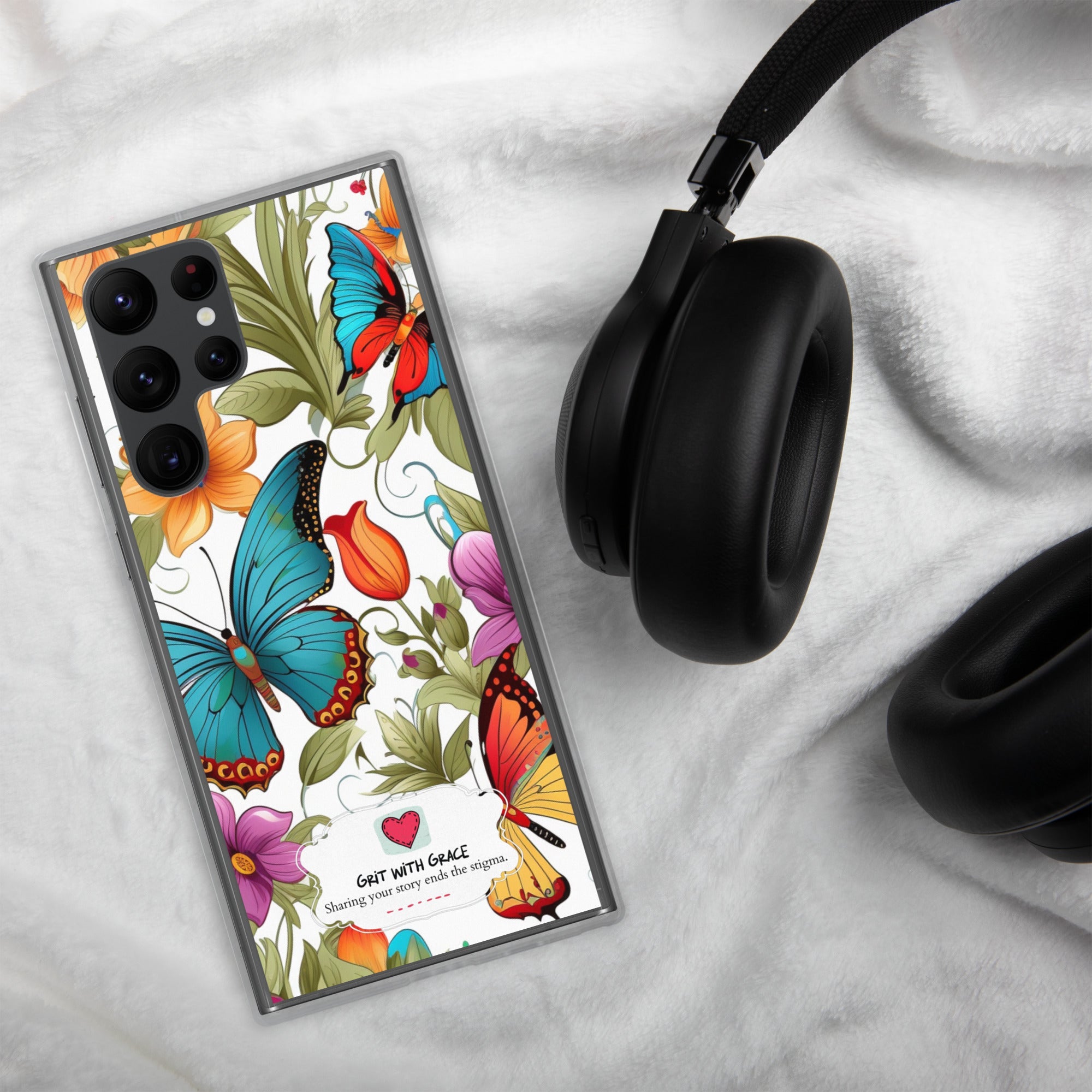 Butterfly Lover's Stylish Yet Protective Samsung Galaxy Case