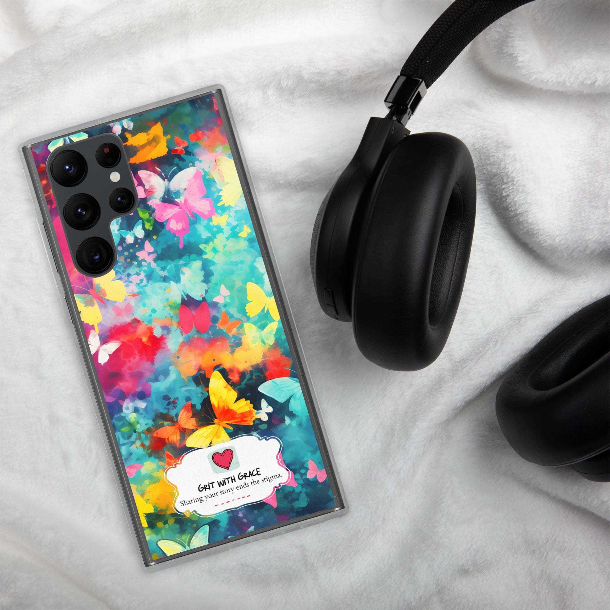 Butterfly Lover's Stylish Yet Protective Samsung Galaxy Case