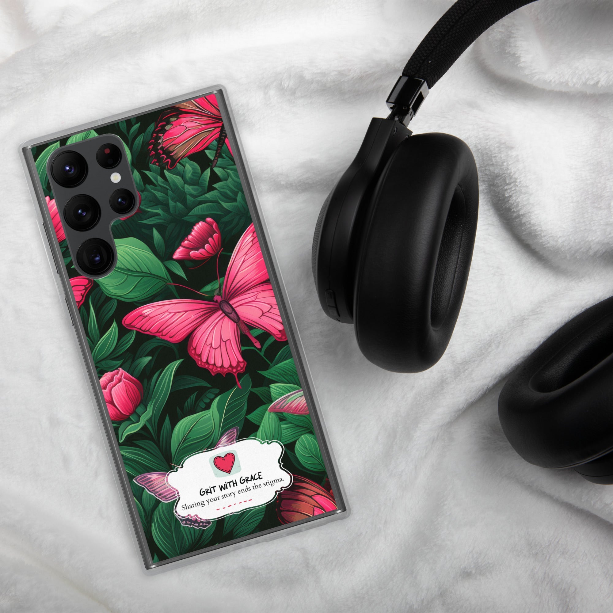 Butterfly Lover's Stylish Yet Protective Samsung Galaxy Case