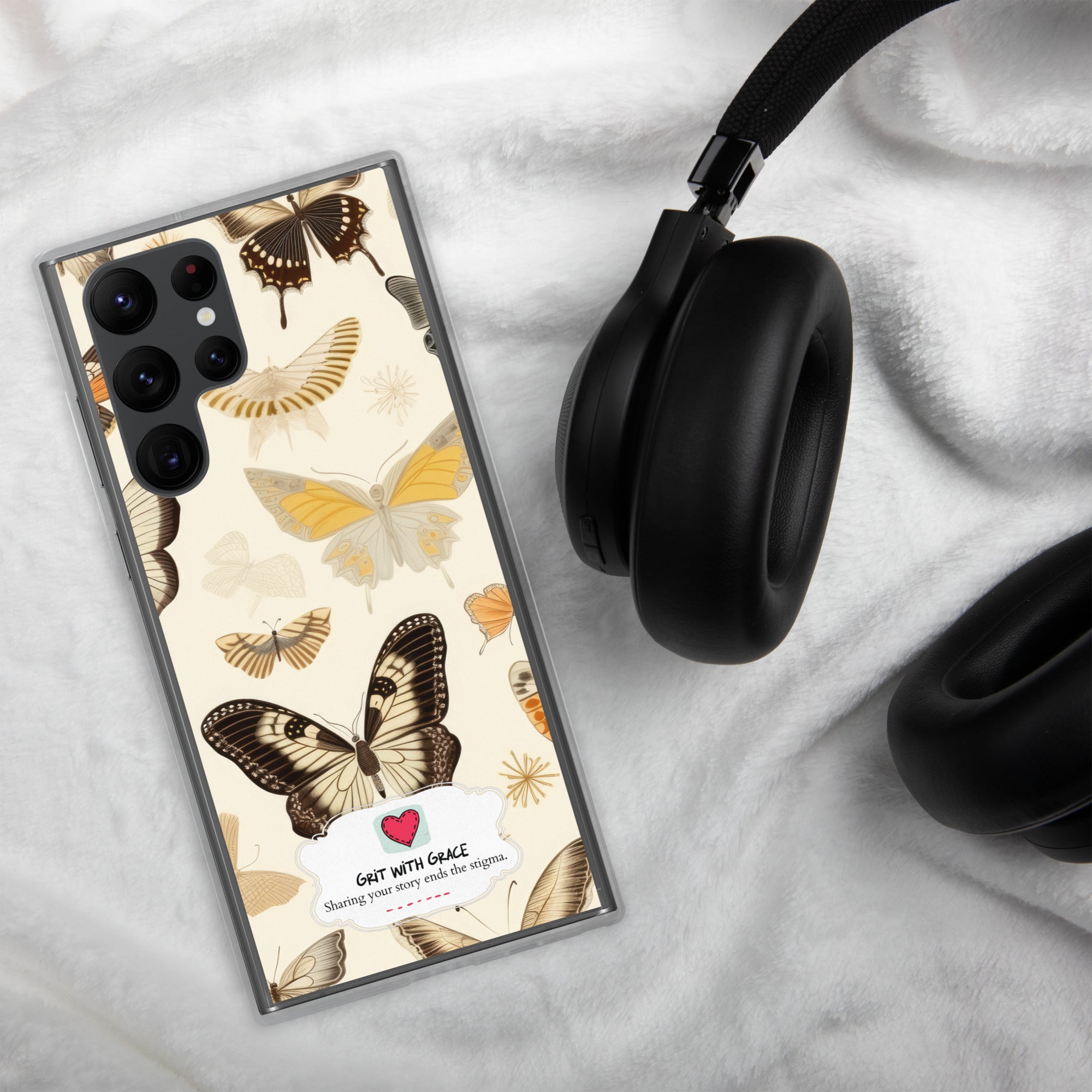 Butterfly Lover's Stylish Yet Protective Samsung Galaxy Case