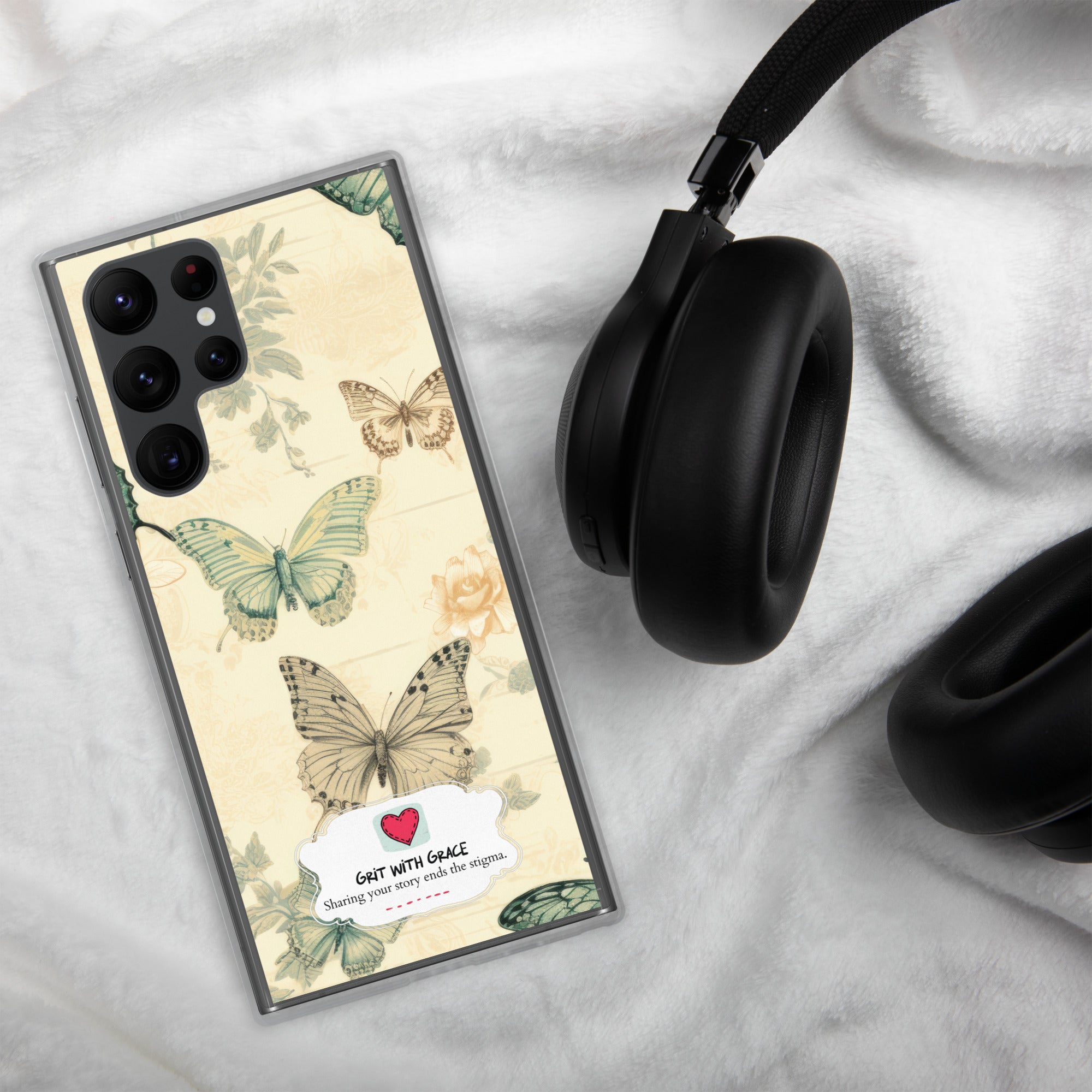Butterfly Lover's Stylish Yet Protective Samsung Galaxy Case