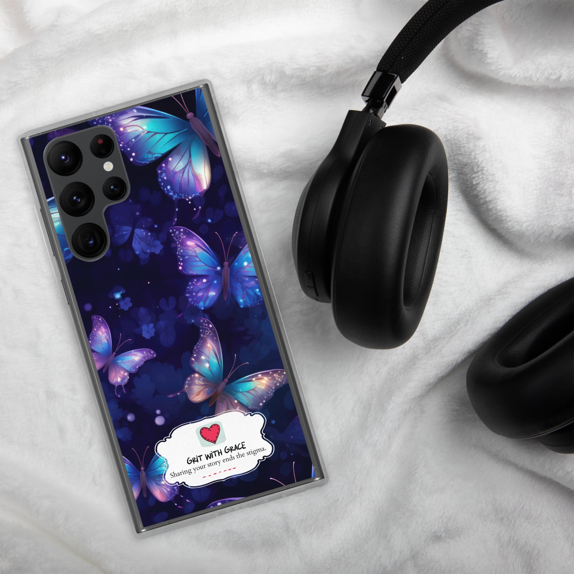 Butterfly Lover's Stylish Yet Protective Samsung Galaxy Case