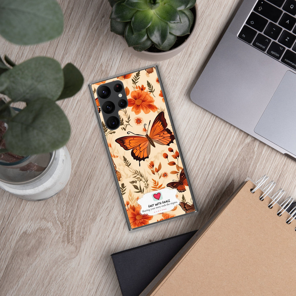 Butterfly Lover's Stylish Yet Protective Samsung Galaxy Case