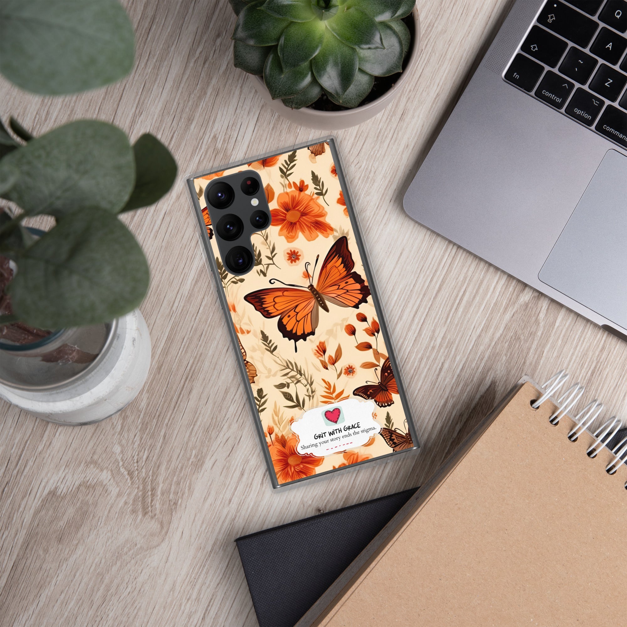 Butterfly Lover's Stylish Yet Protective Samsung Galaxy Case