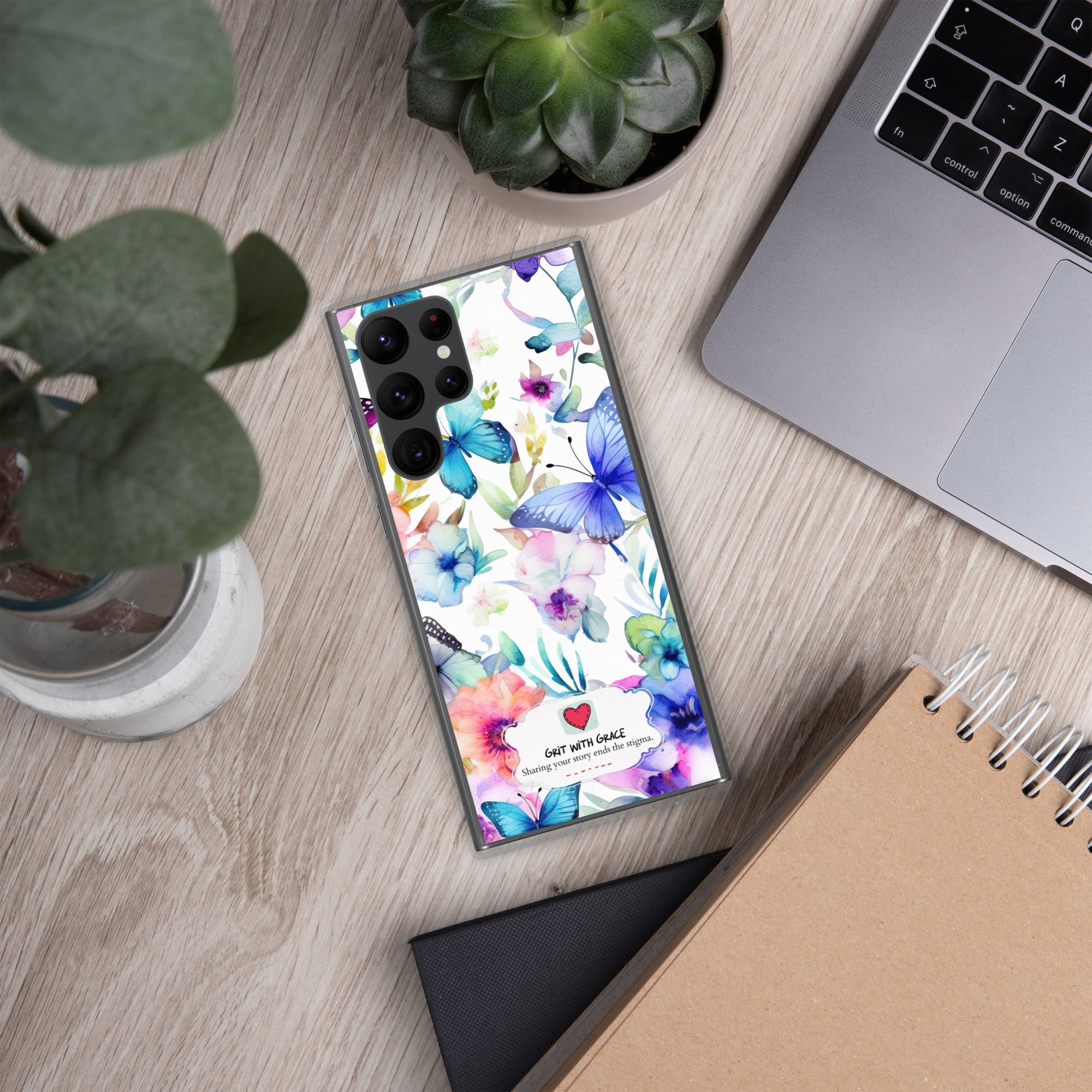 Butterfly Lover's Stylish Yet Protective Samsung Galaxy Case