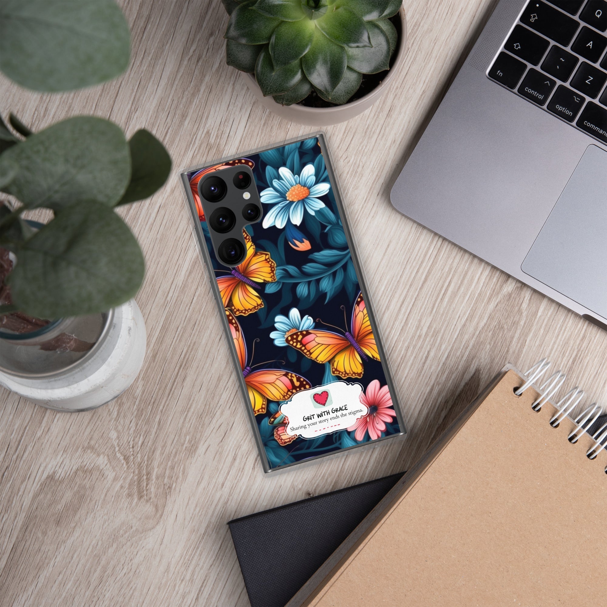 Butterfly Lover's Stylish Yet Protective Samsung Galaxy Case