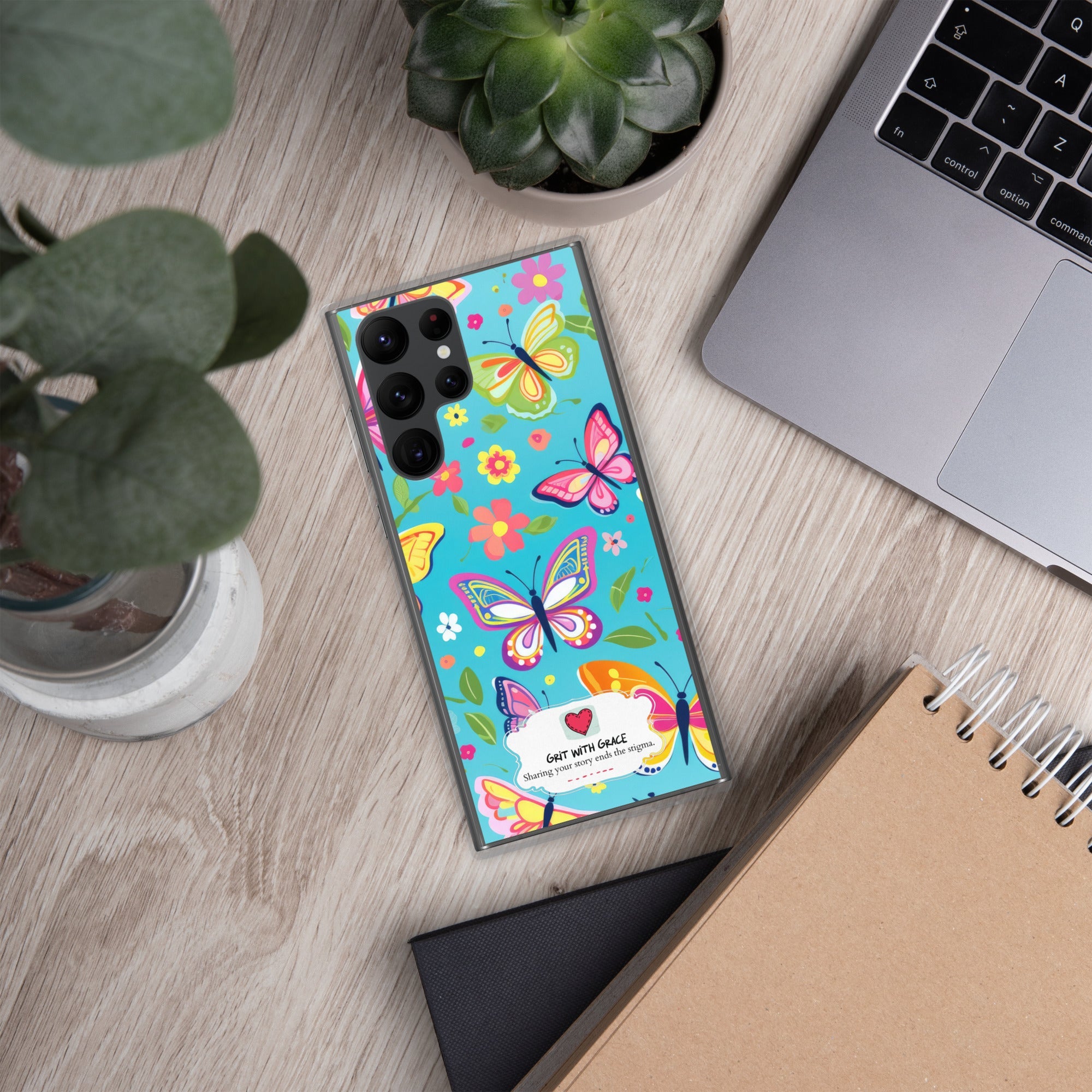 Butterfly Lover's Stylish Yet Protective Samsung Galaxy Case
