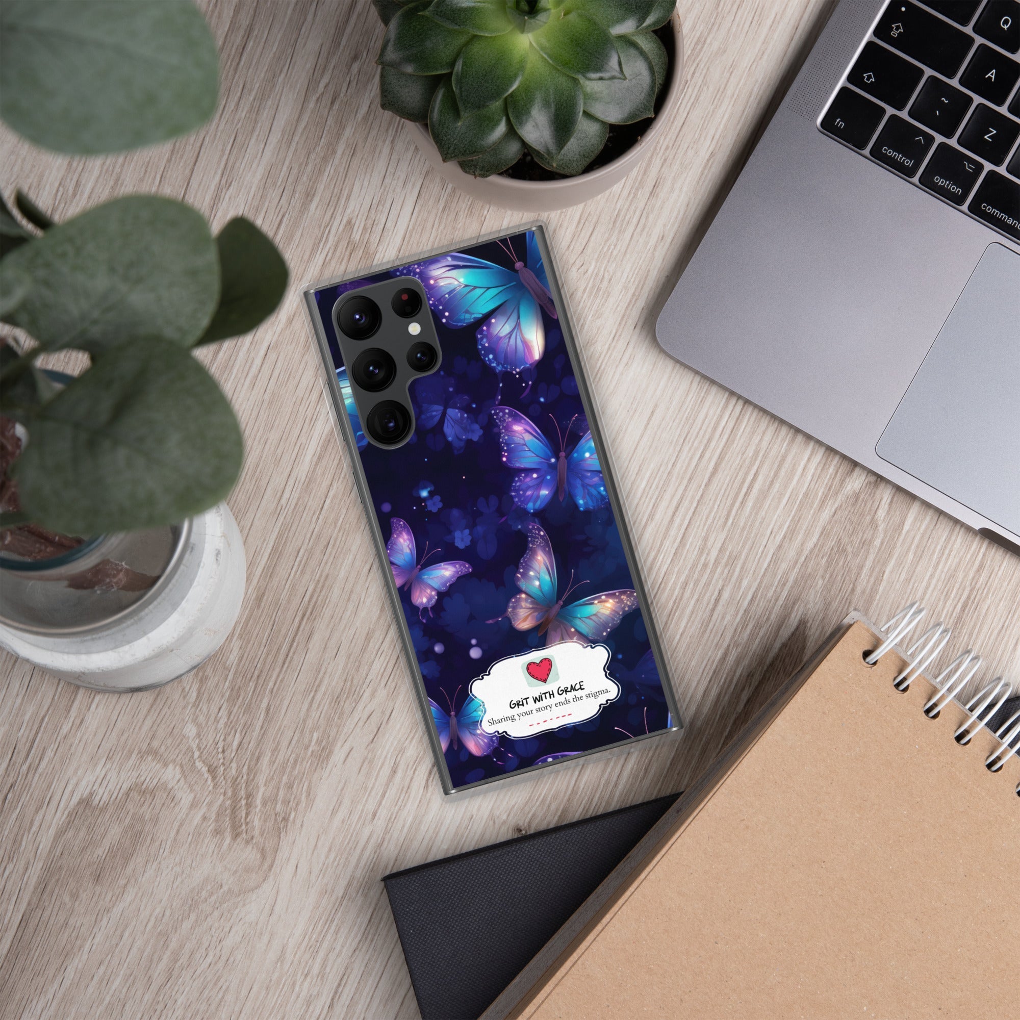 Butterfly Lover's Stylish Yet Protective Samsung Galaxy Case