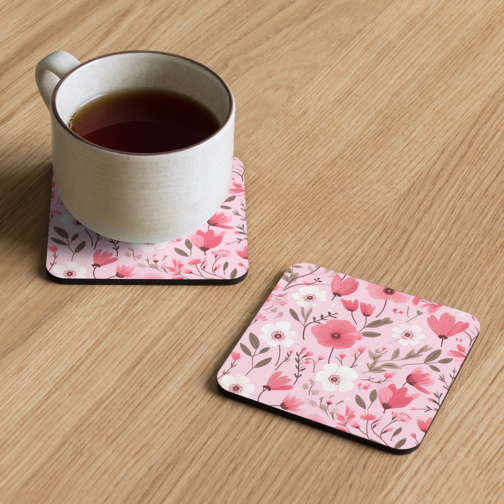 Floral Lover's Botanical Charming Coasters