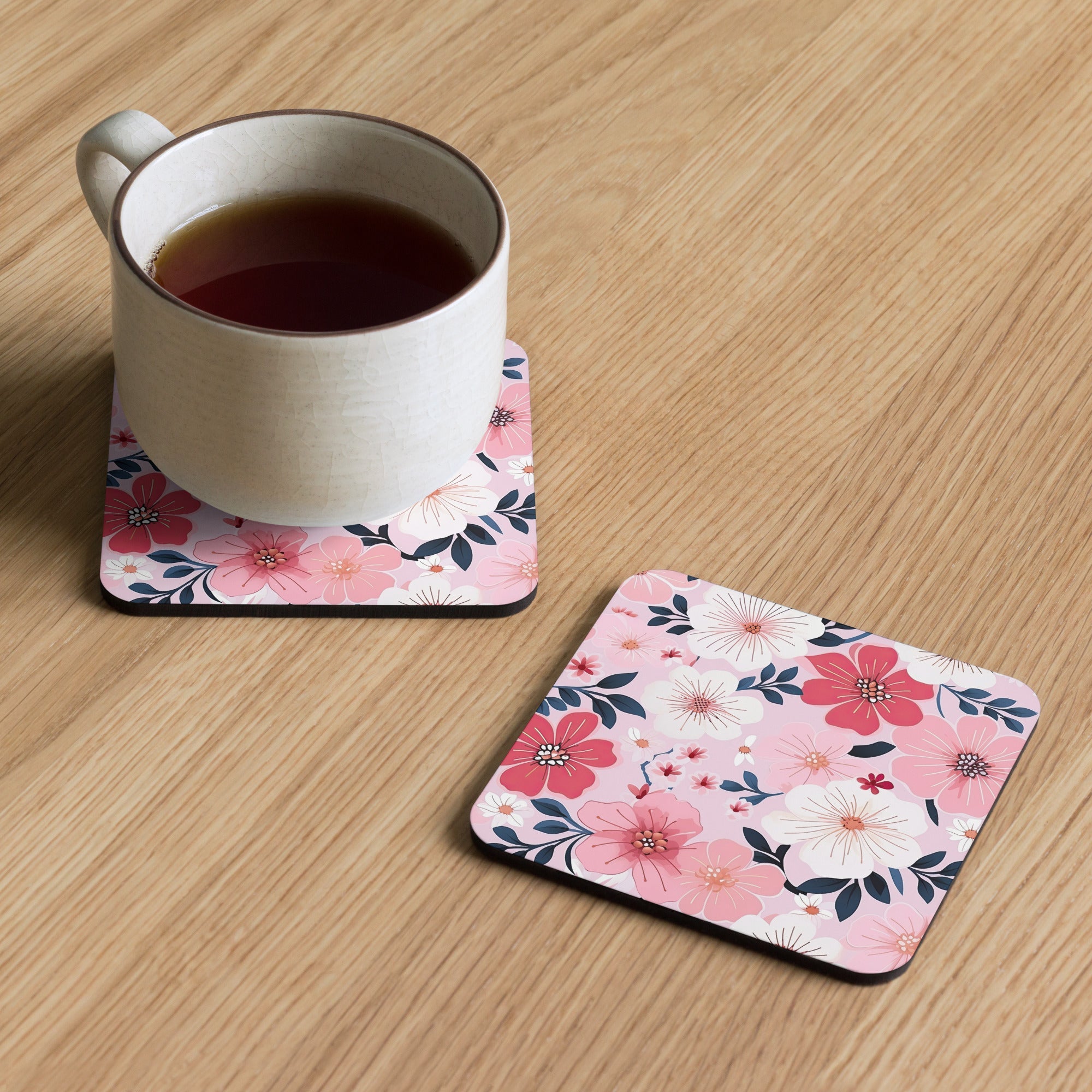 Floral Lover's Botanical Charming Coasters