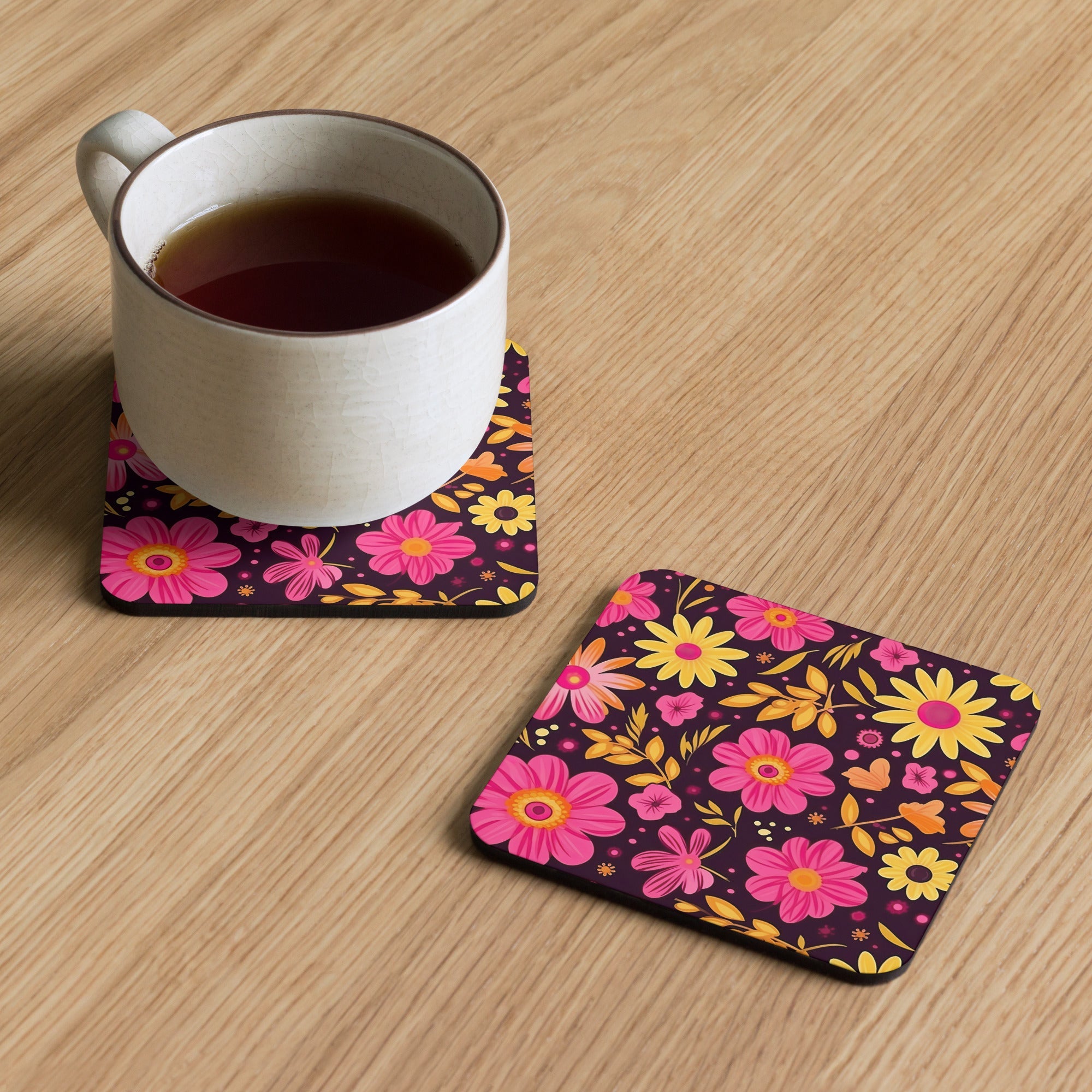 Floral Lover's Botanical Charming Coasters
